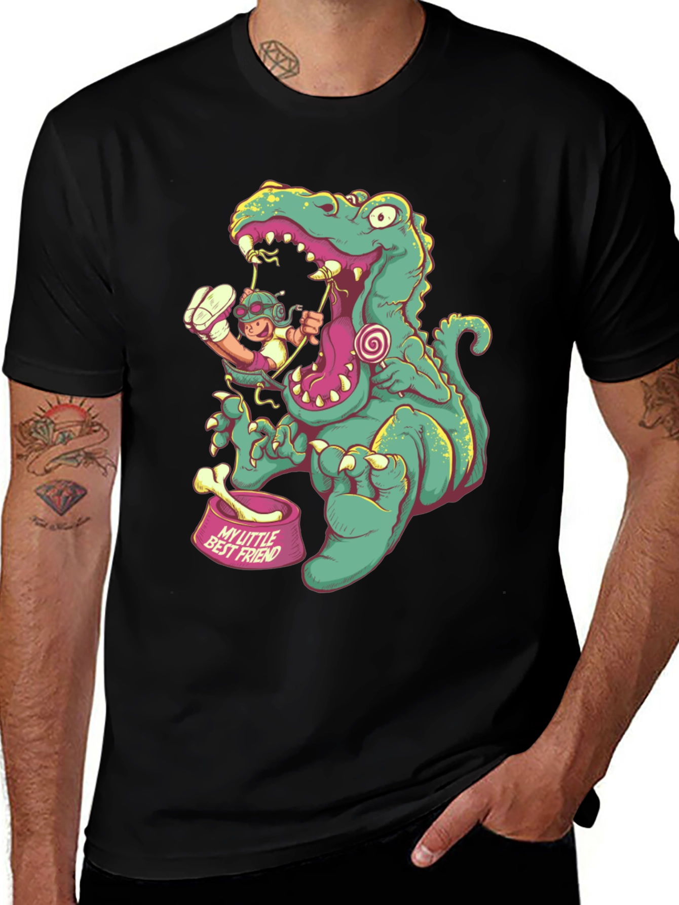 Variant 3 of Dinosaur T-Shirt: My Little Best Friend