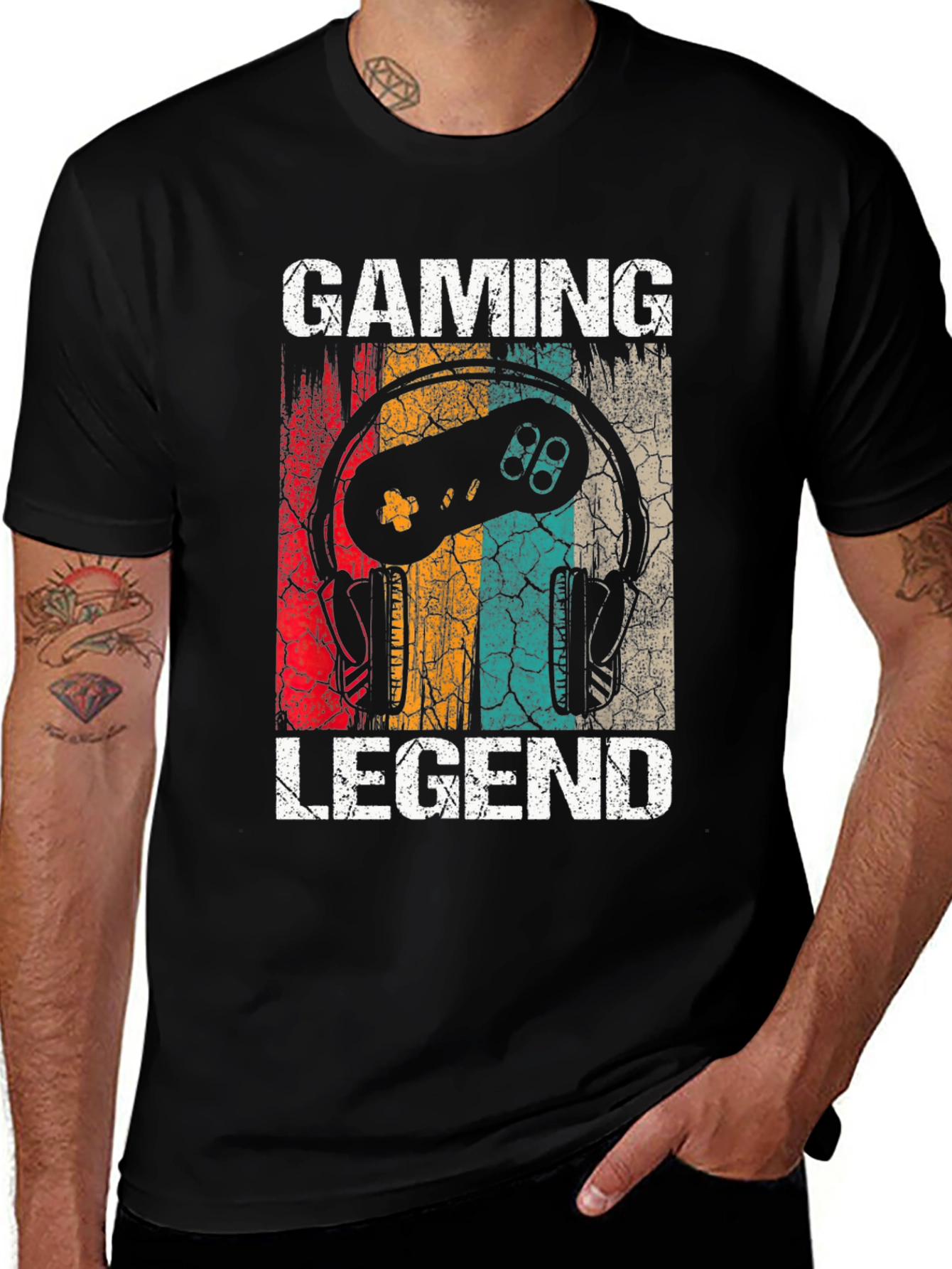 Variant 29 of Gaming Legend T-Shirt - Retro Gamer Style