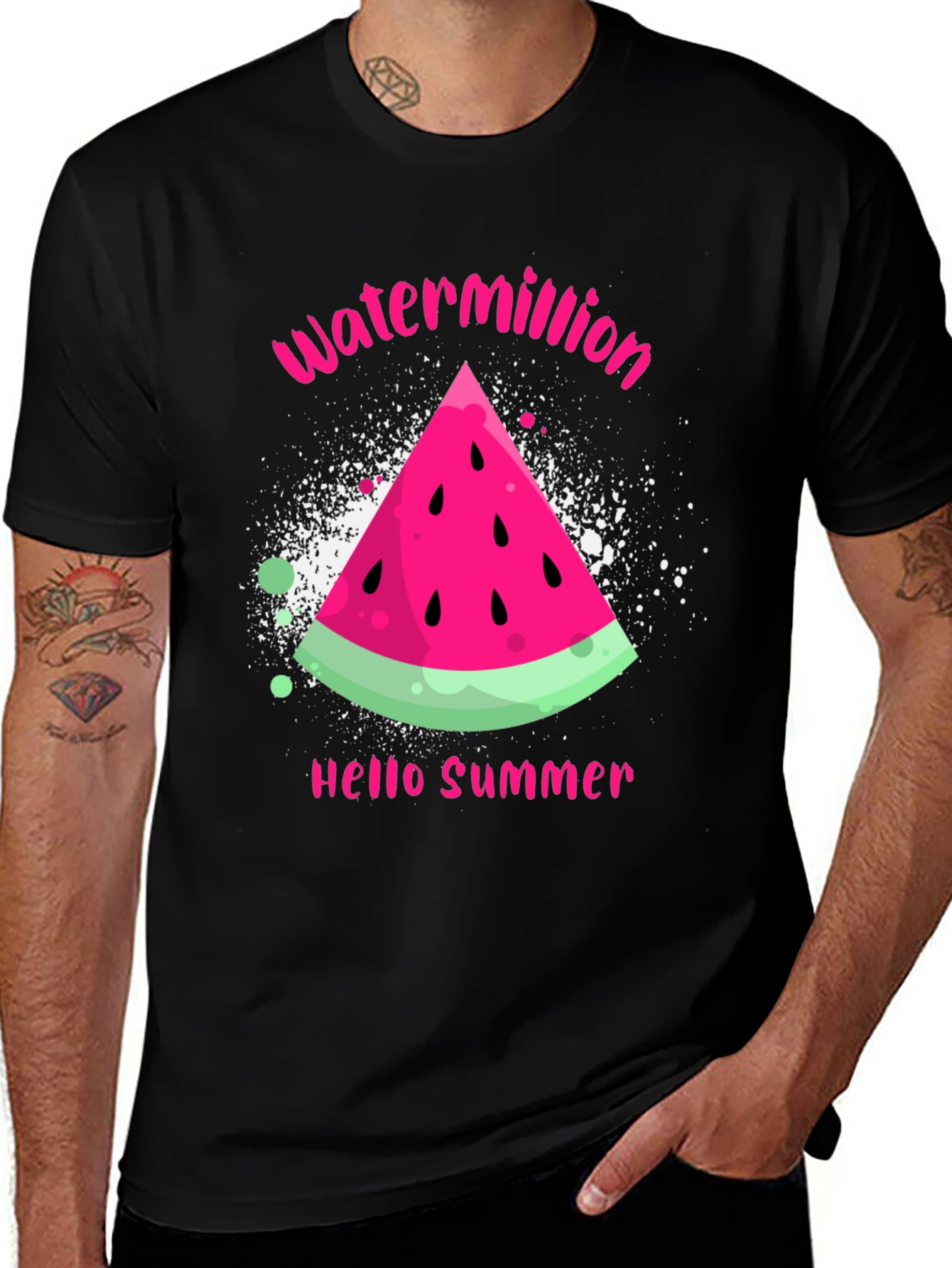 Variant 27 of Watermillion Graphic Tee - Summer Vibes!