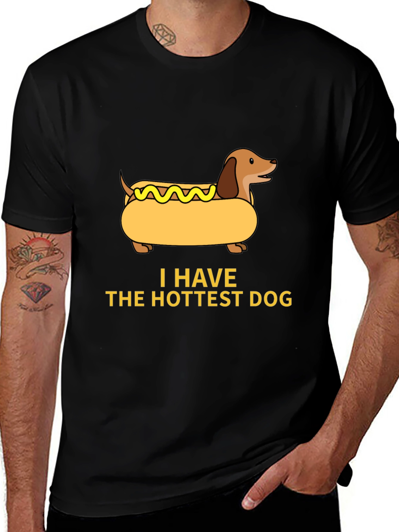 Variant 11 of Hot Dog Dachshund T-Shirt 
