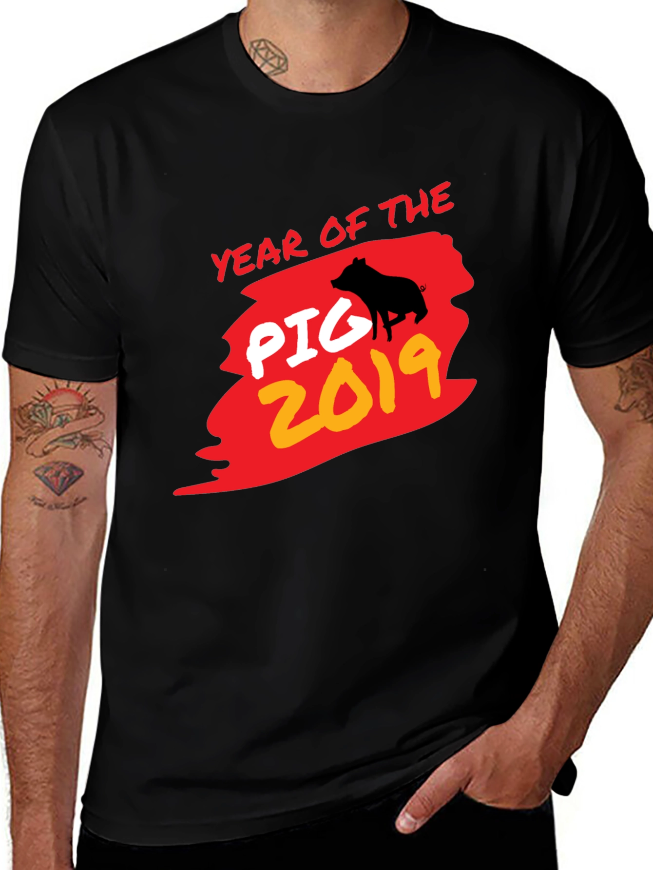 Variant 15 of Year of the Pig 2019 Graphic Tee