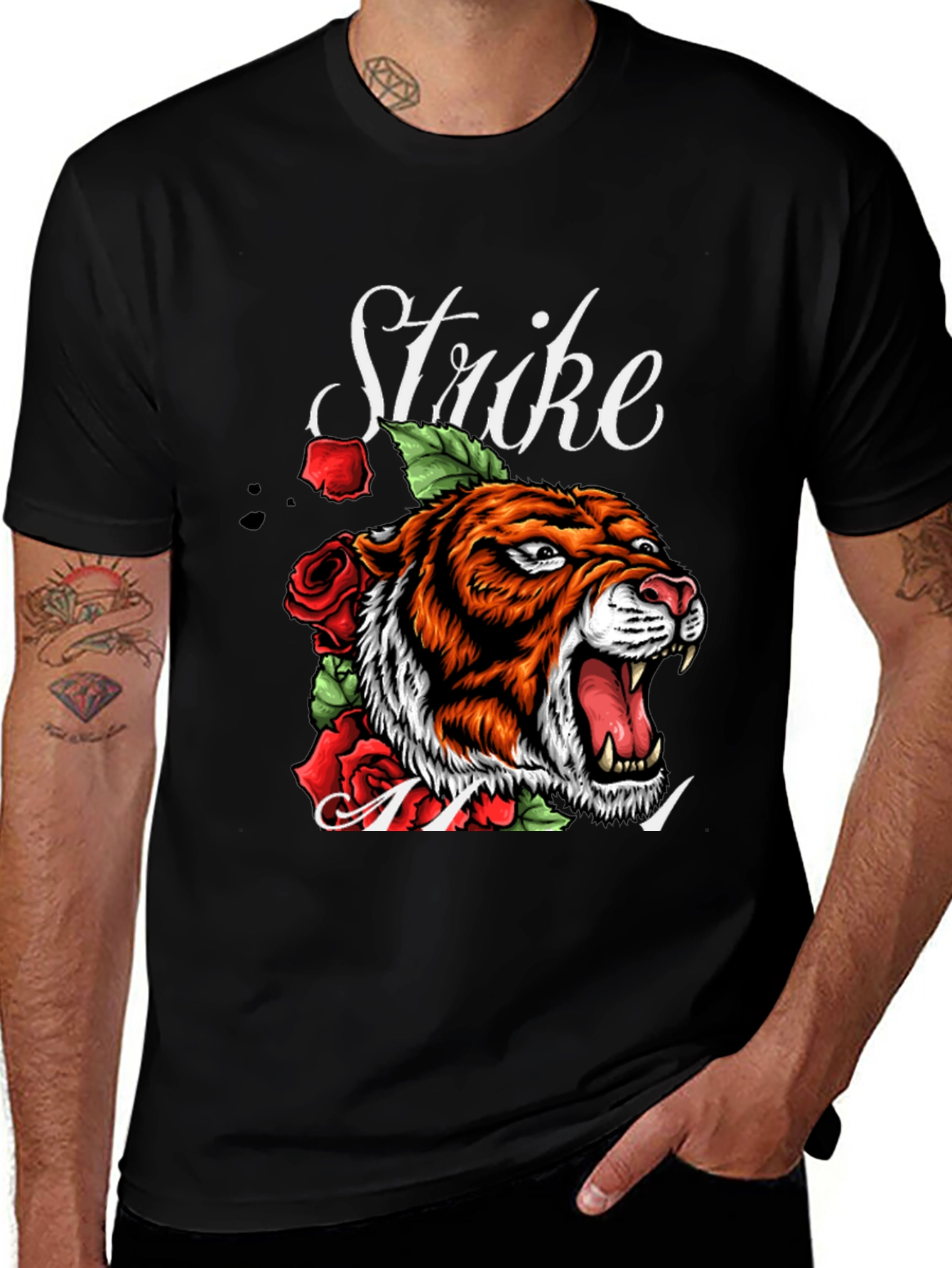 Variant 27 of Strike Tiger Graphic T-Shirt