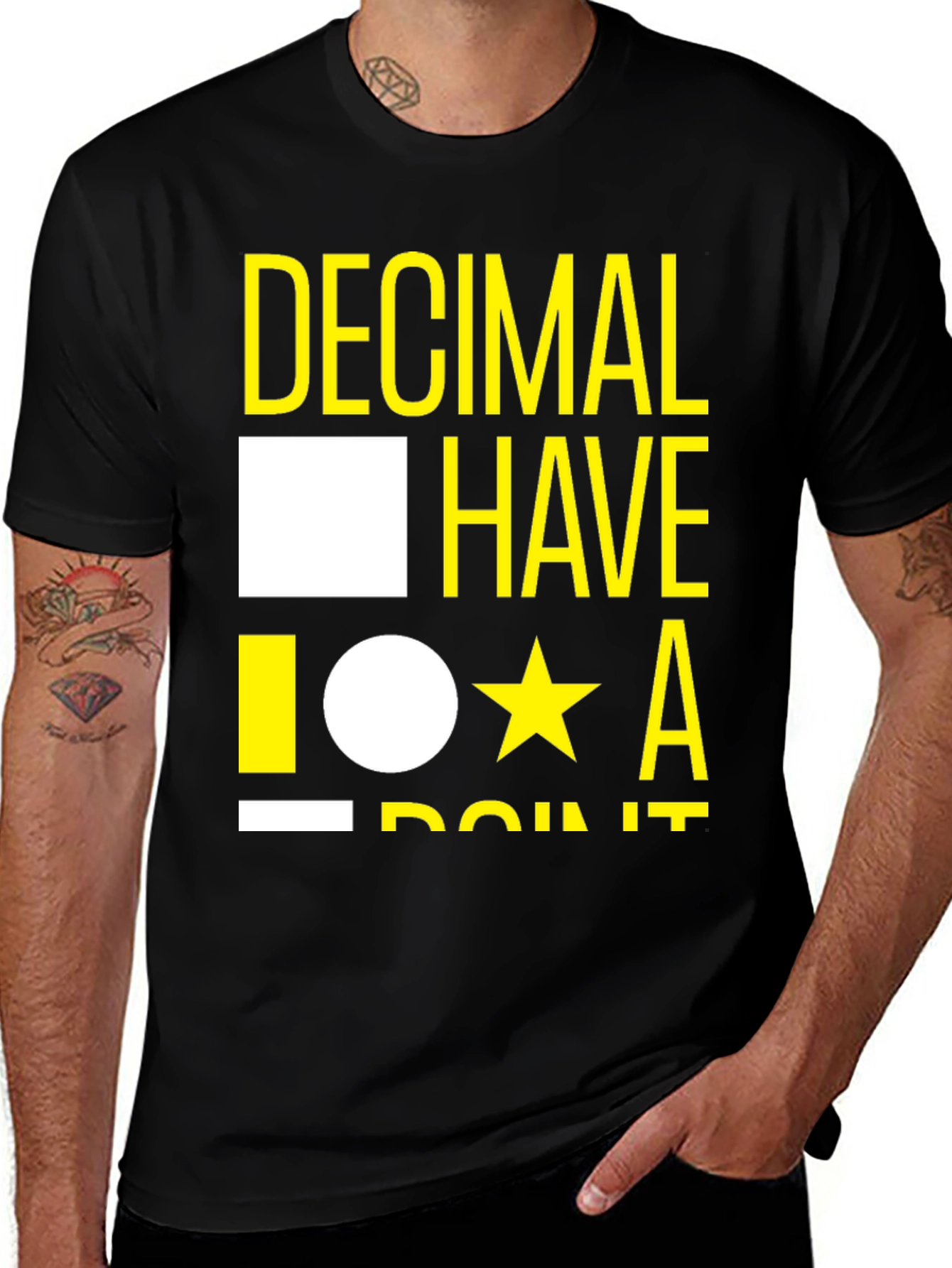 Variant 17 of Decimal Have It T-Shirt - Funny Math Tee