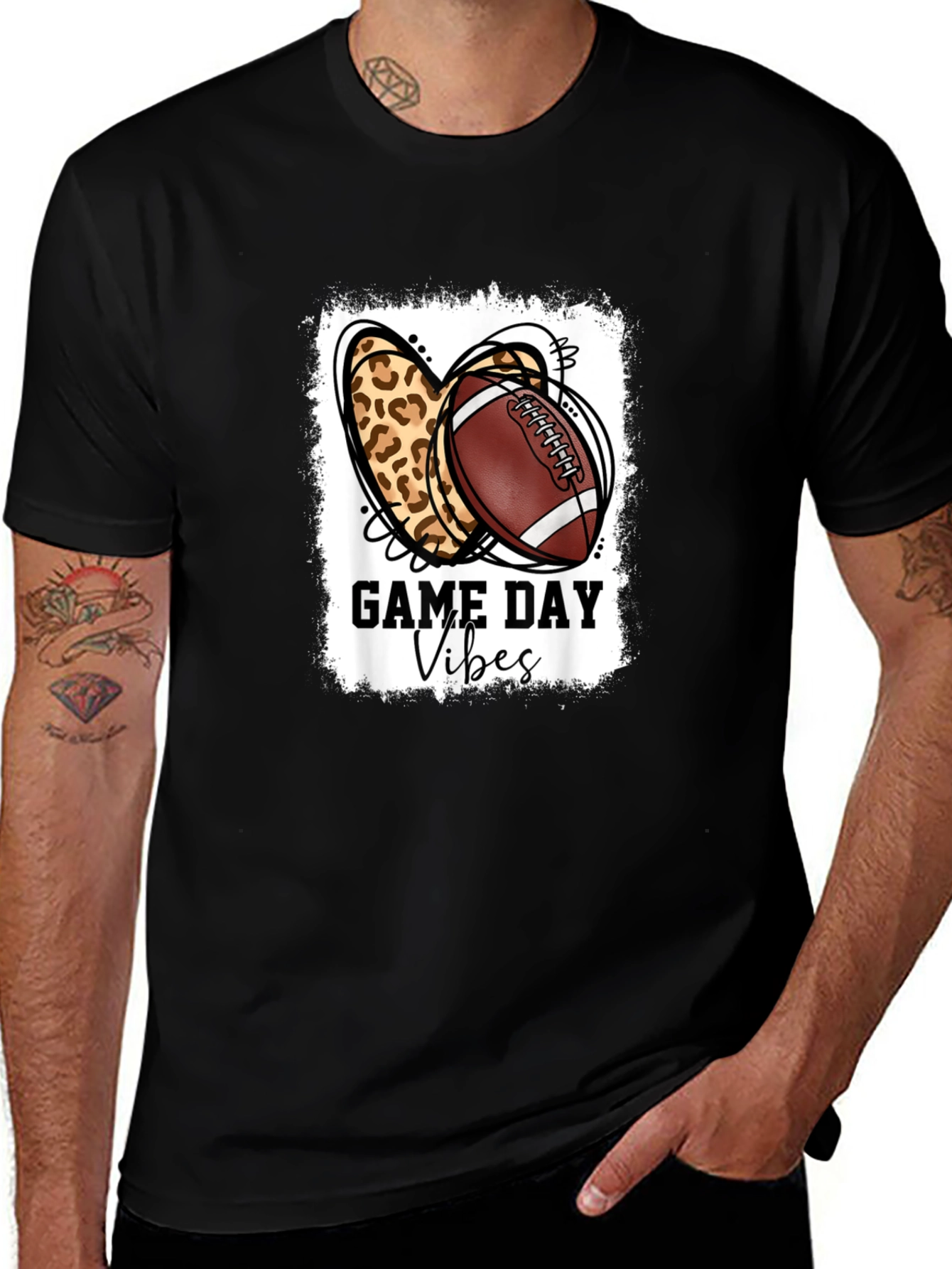 Variant 21 of Game Day Vibes Graphic T-Shirt