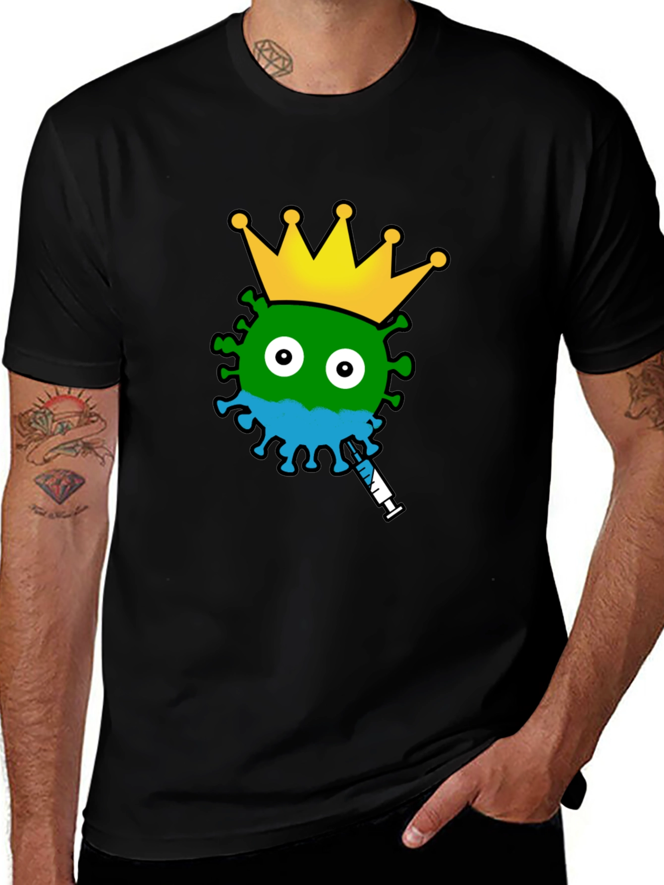 Variant 2 of Corona King T-Shirt