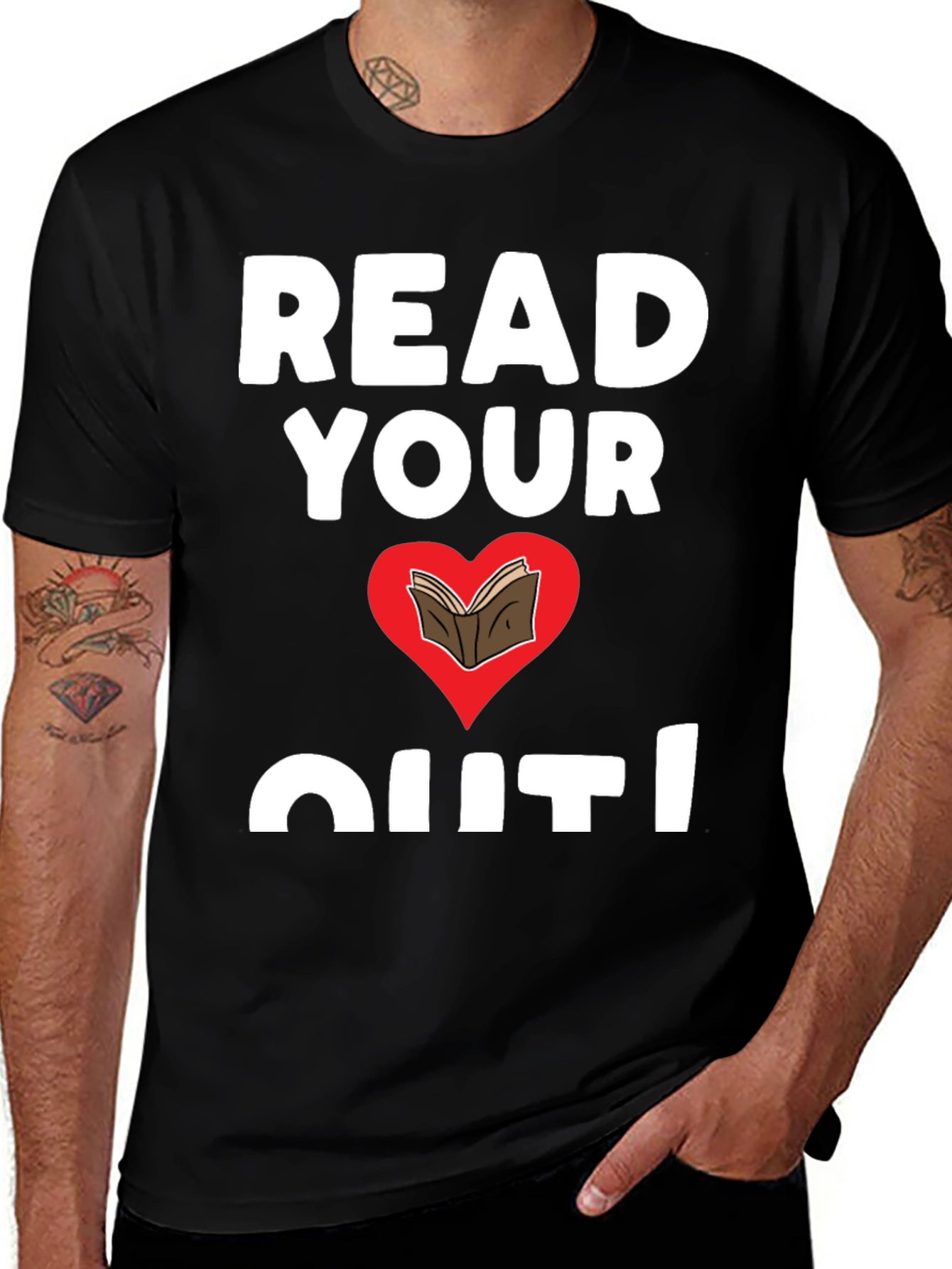 Variant 19 of Read Your Heart Out T-Shirt