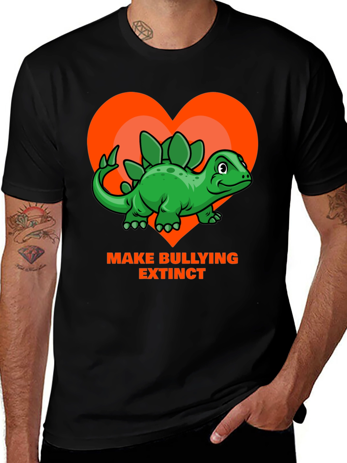 Variant 3 of Make Bullying Extinct T-Shirt