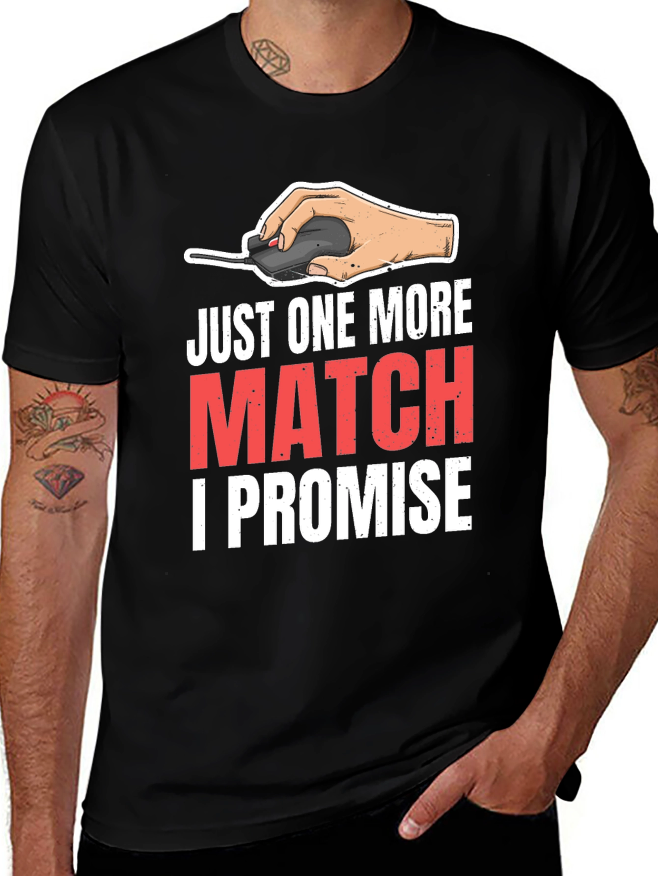 Variant 13 of Just One More Match Gamer T-Shirt