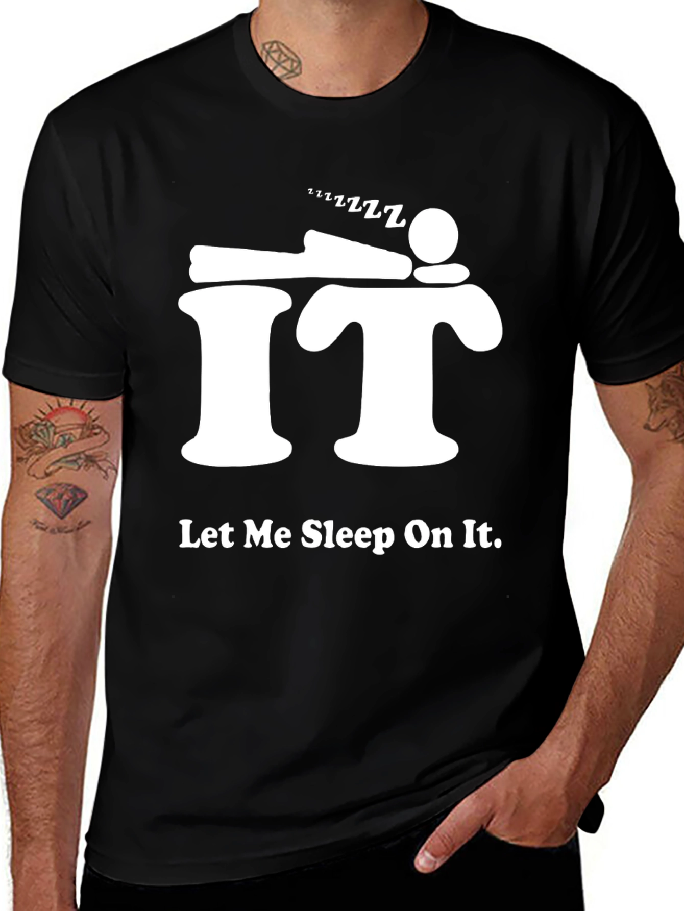 Variant 16 of Let Me Sleep On It Graphic T-Shirt