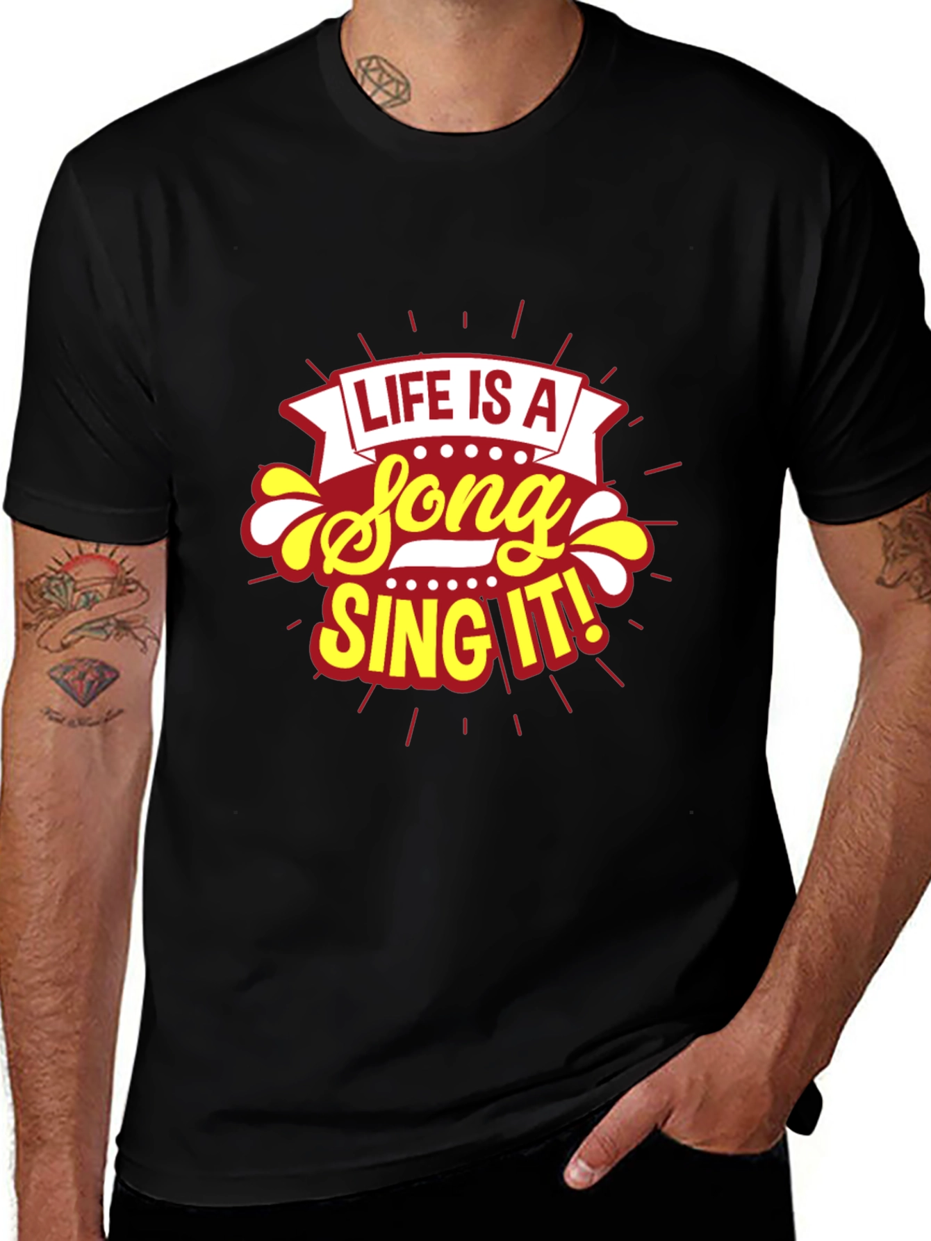 Variant 19 of Life is a Song Graphic Tee