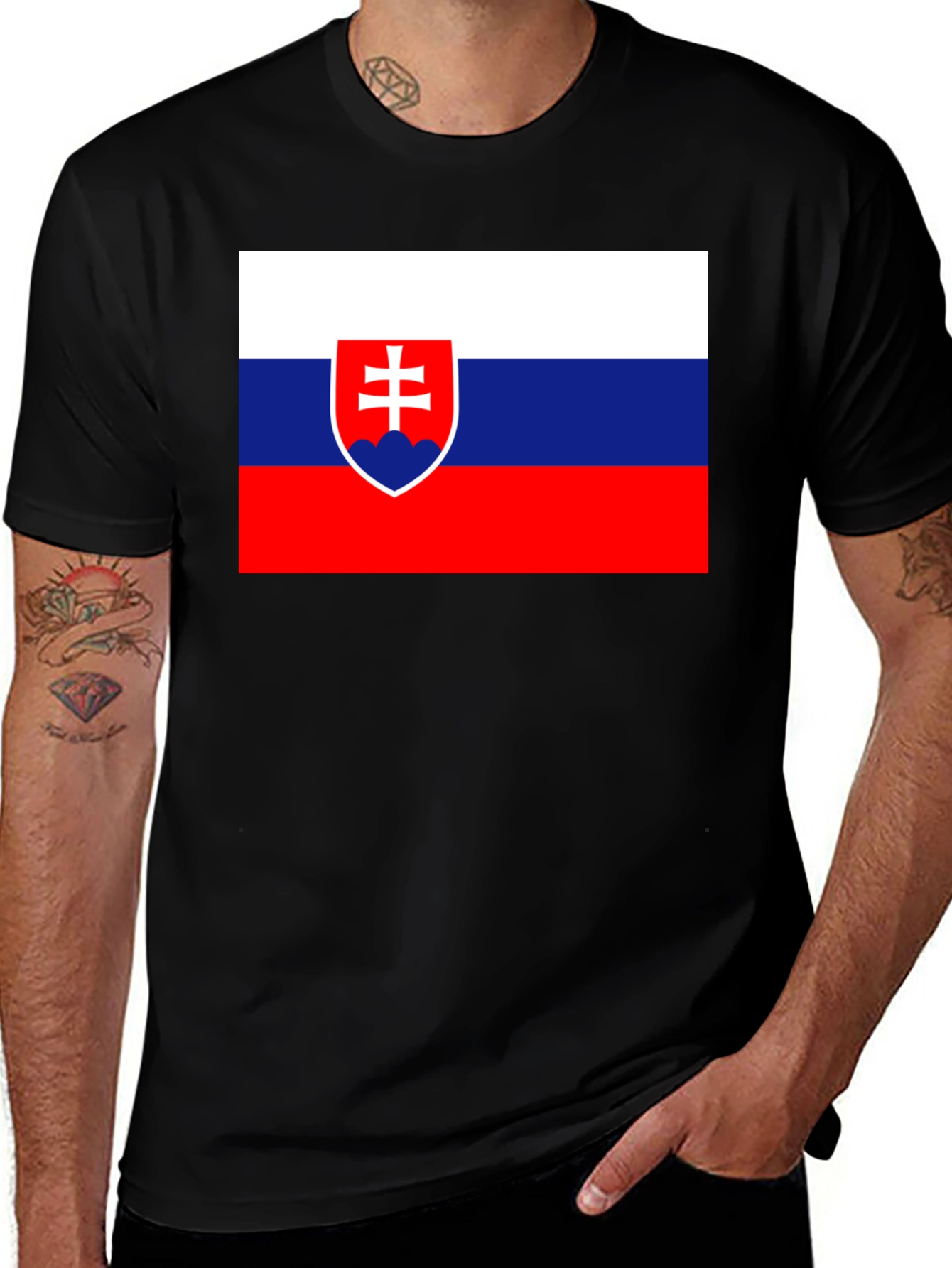 Slovakia Flag T-Shirt - Slovak Pride Tee