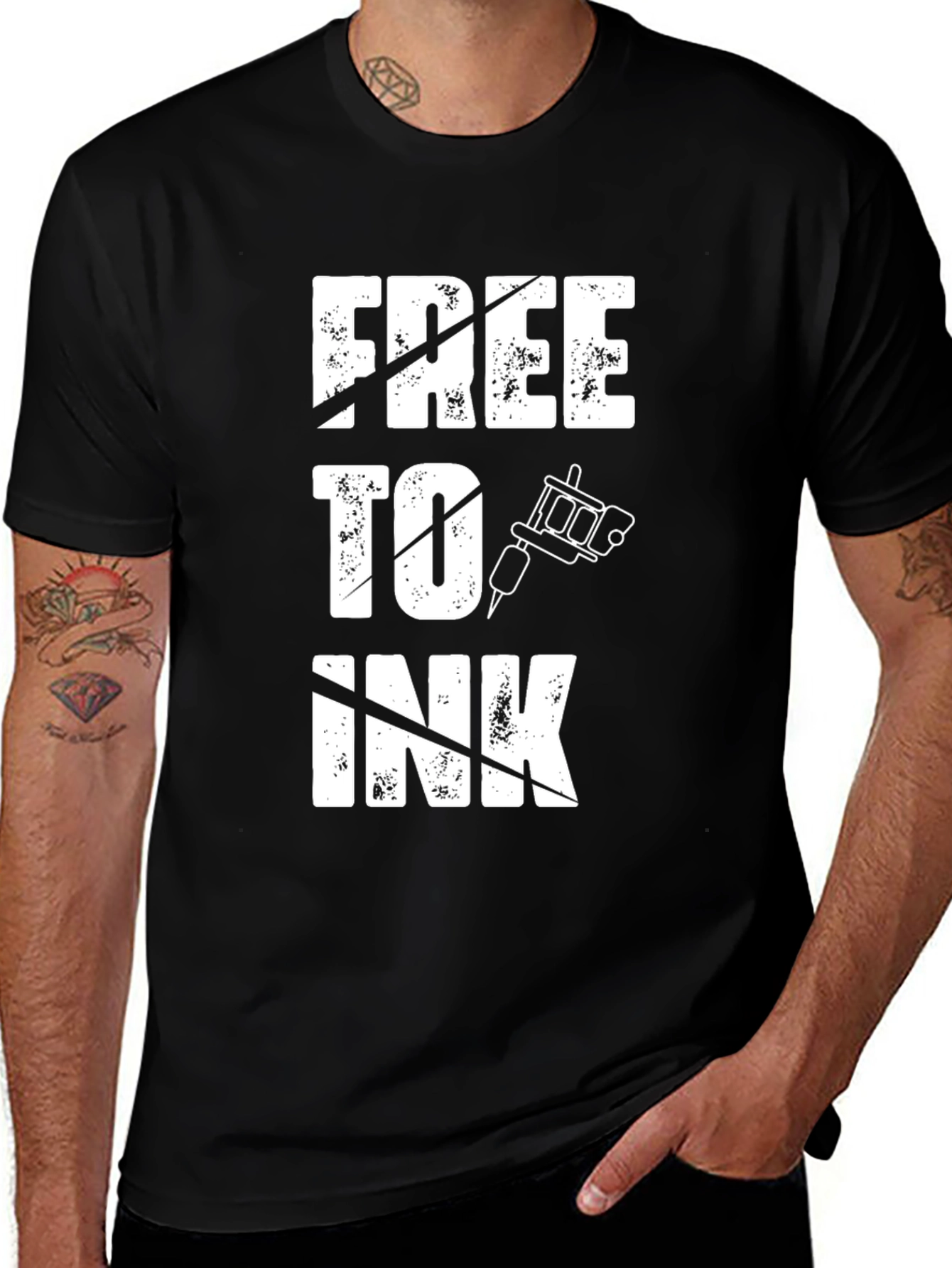 Variant 2 of Free To Ink Graphic Tee