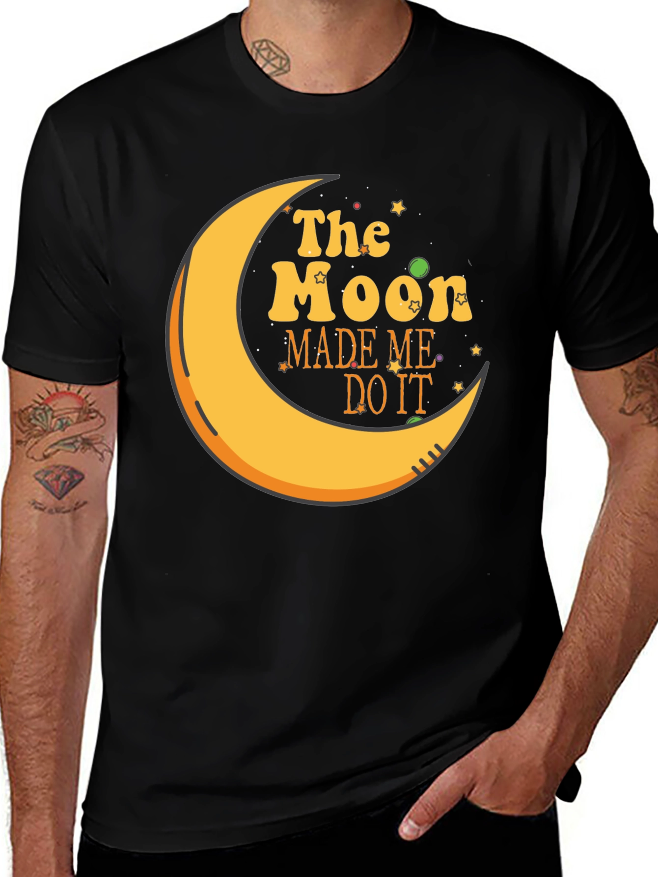 Variant 26 of The Moon Made Me Do It Graphic T-Shirt