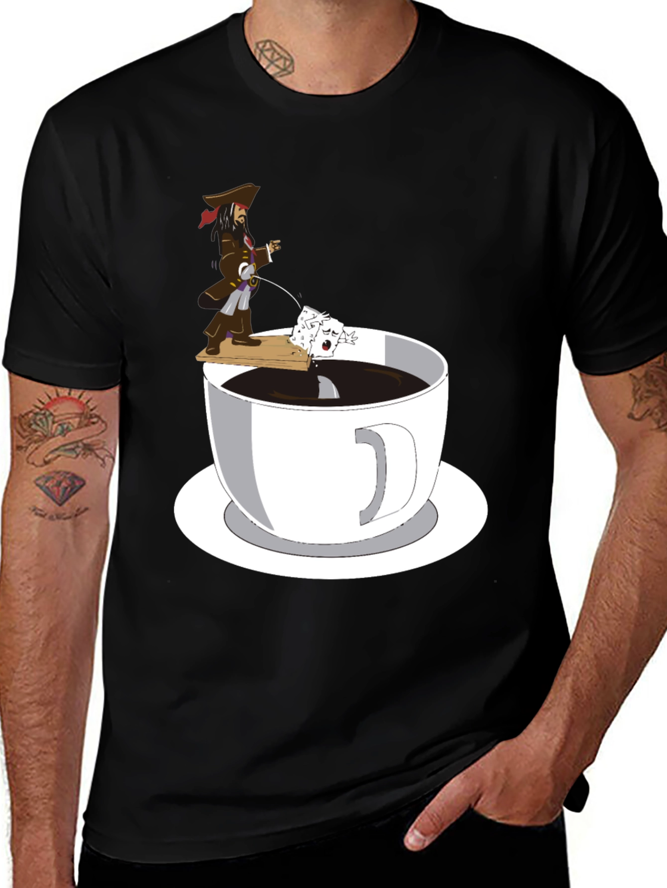 Pirate & Sugar Cube T-Shirt