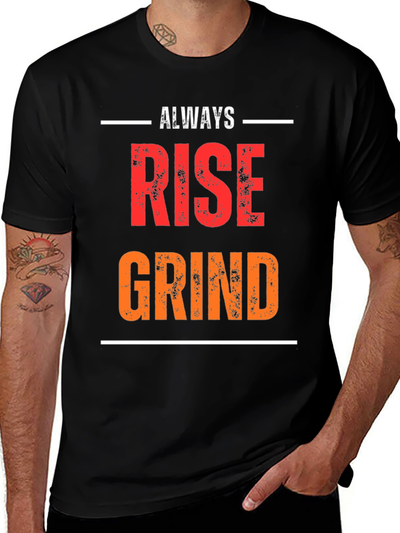 Variant 30 of Always Rise Grind Graphic Print Tee