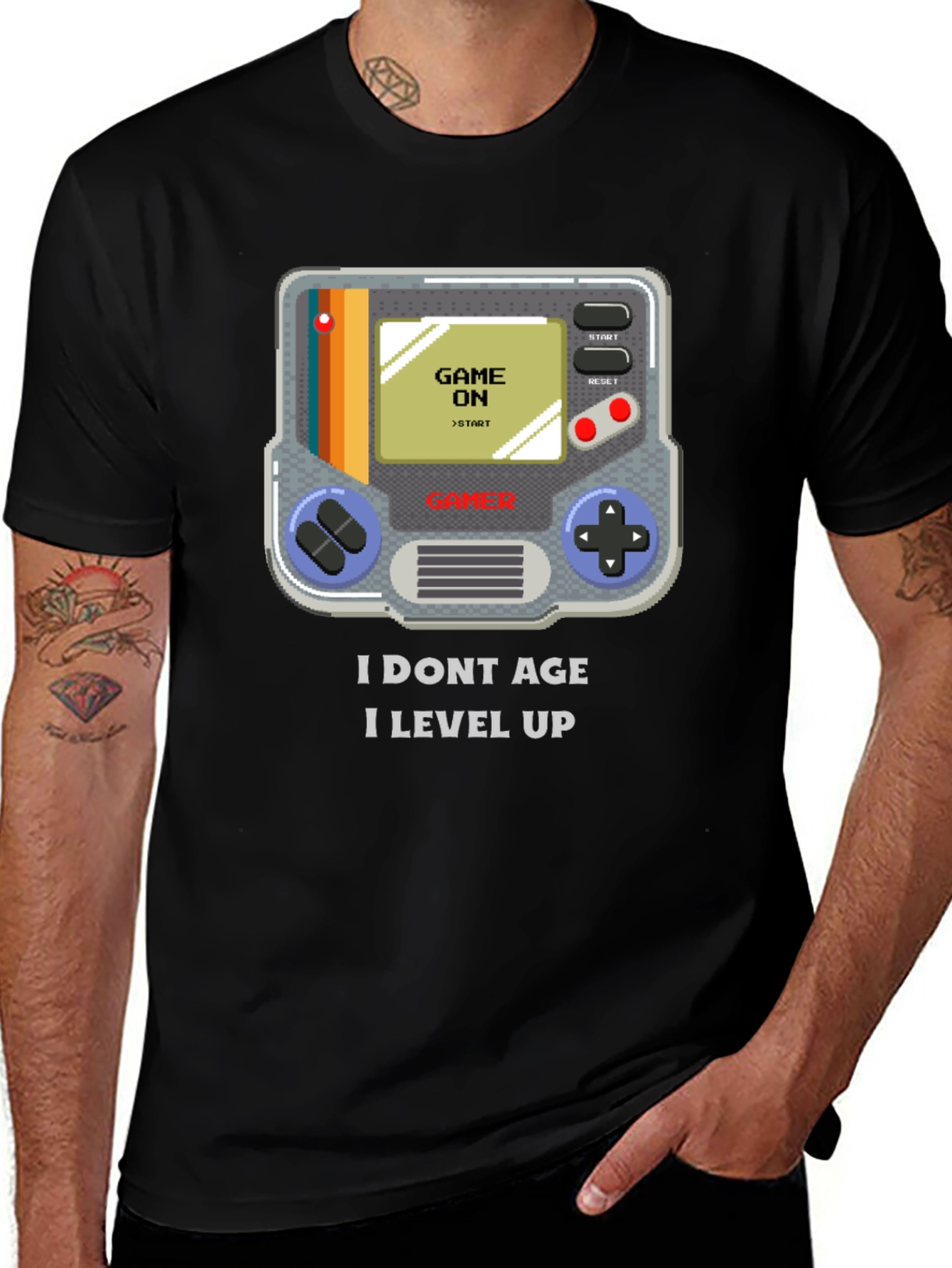 Gamer Level Up T-Shirt - Funny Graphic Tee