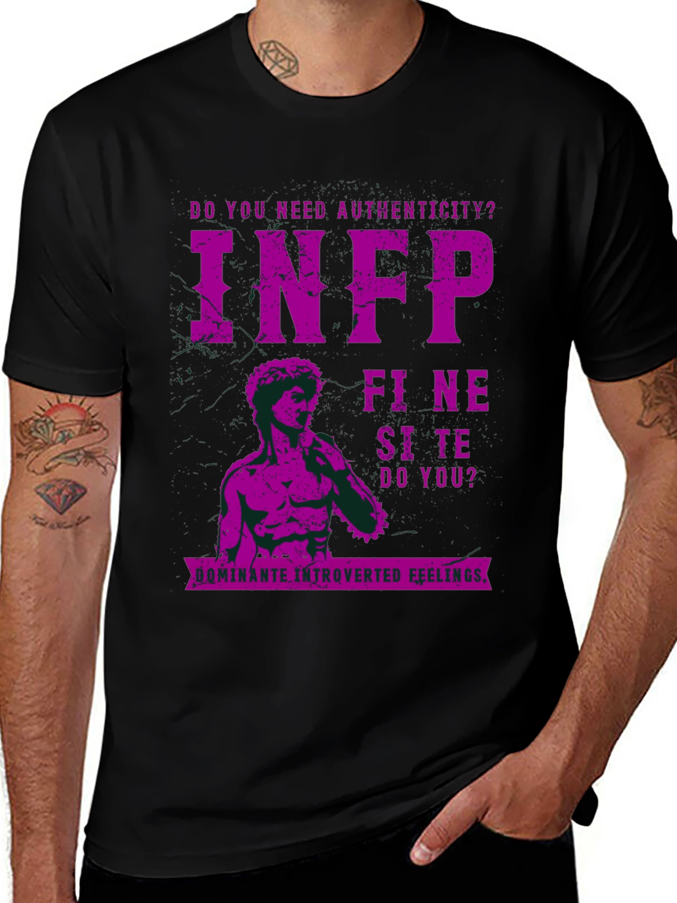 INFP Personality Tee - Authentic Introverted Feelings Shirt