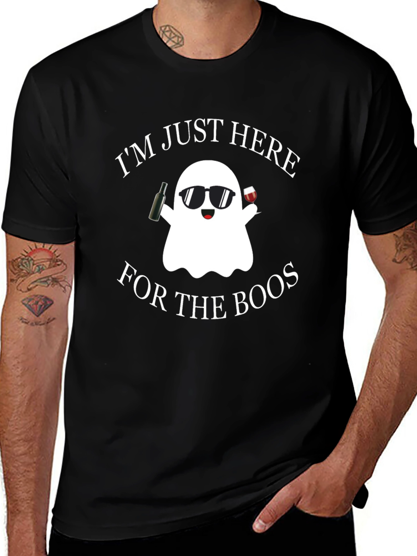 Variant 7 of Boo's Ghost Halloween T-Shirt
