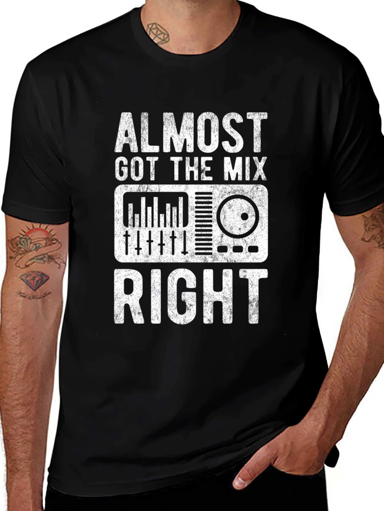 Almost Got the Mix Right DJ T-Shirt