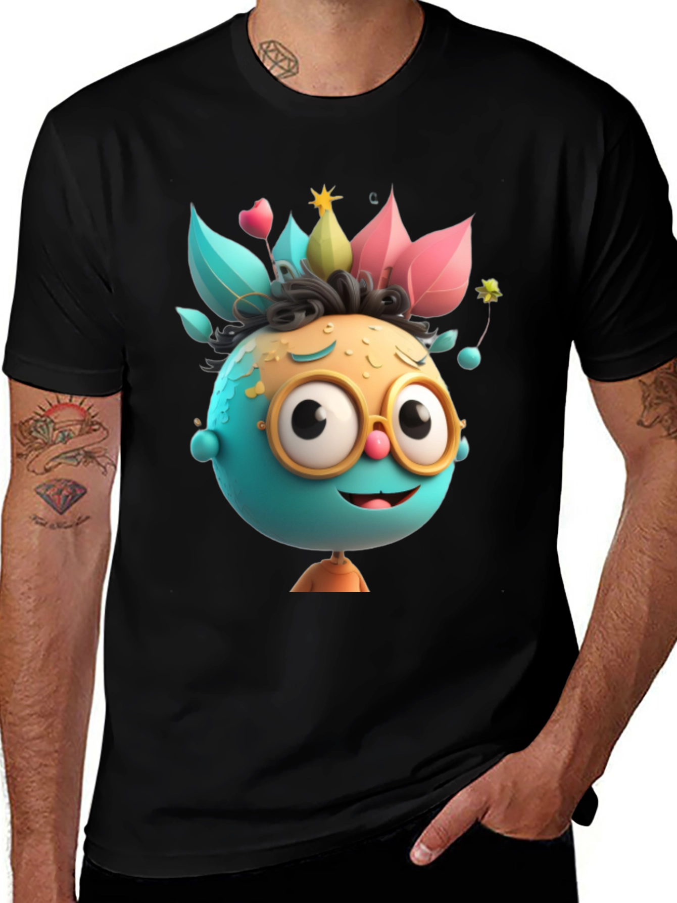 Variant 16 of Cartoon Character T-Shirt