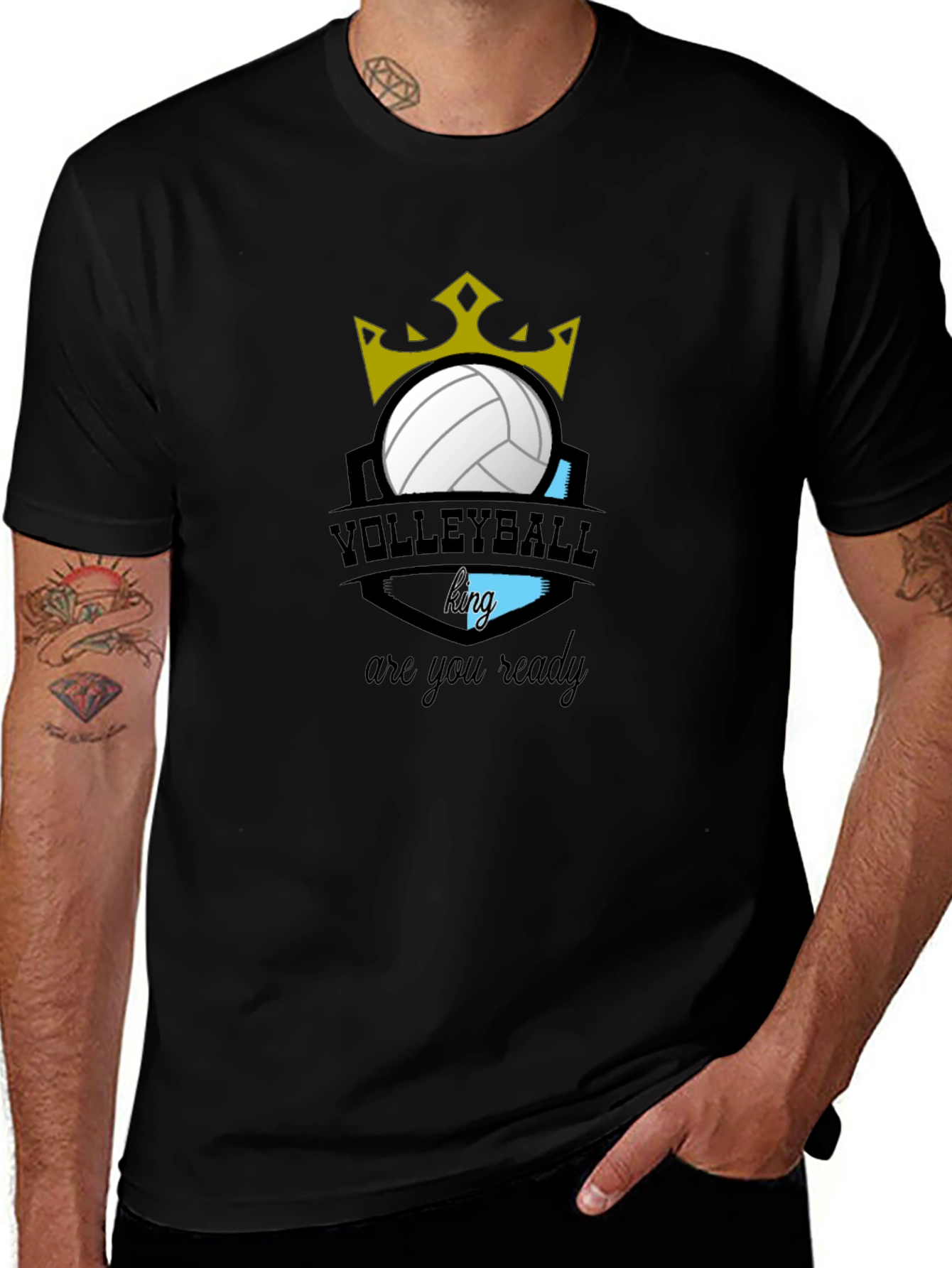 Variant 26 of Volleyball King T-Shirt