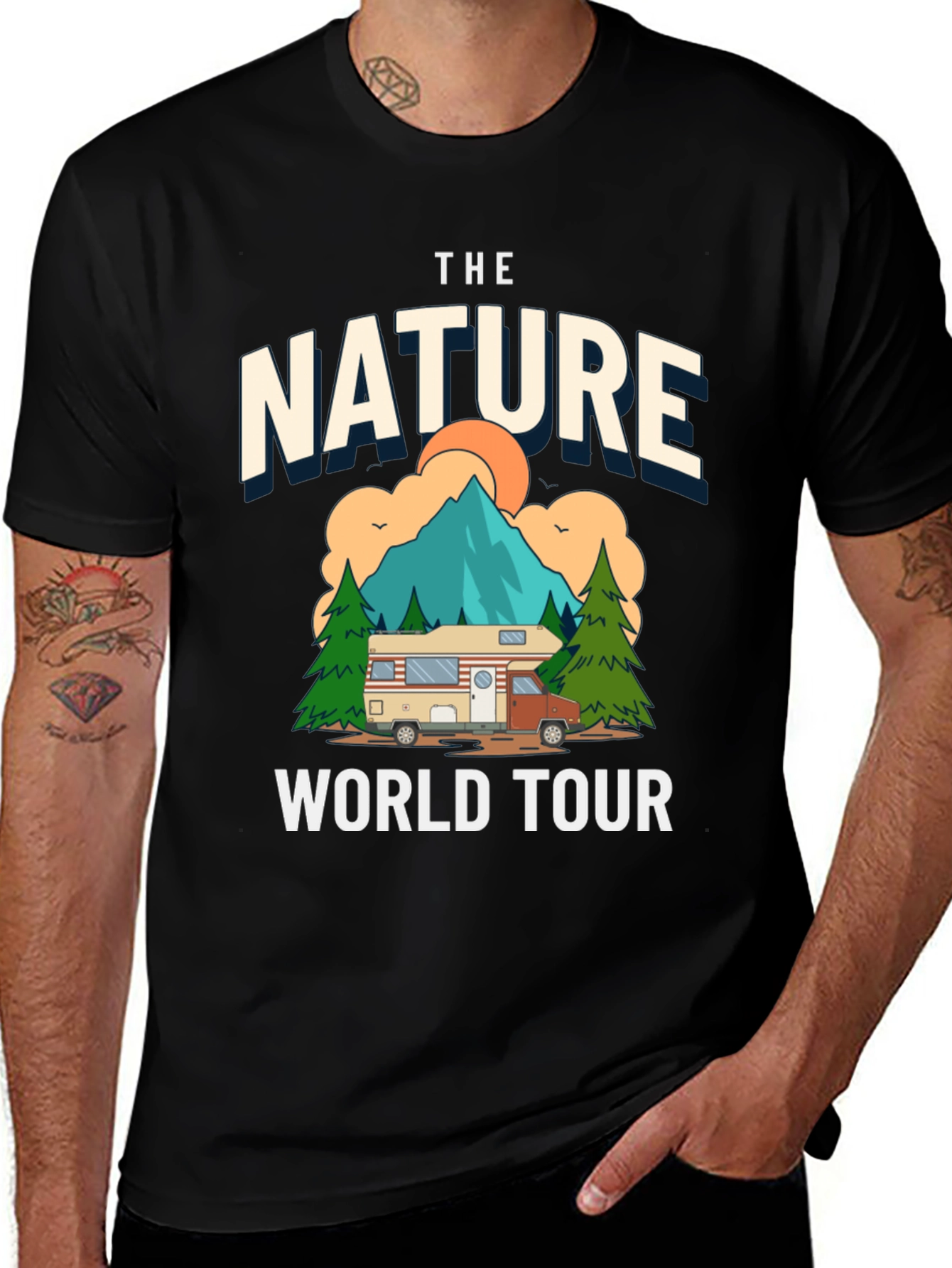 Variant 19 of Nature World Tour Graphic Tee
