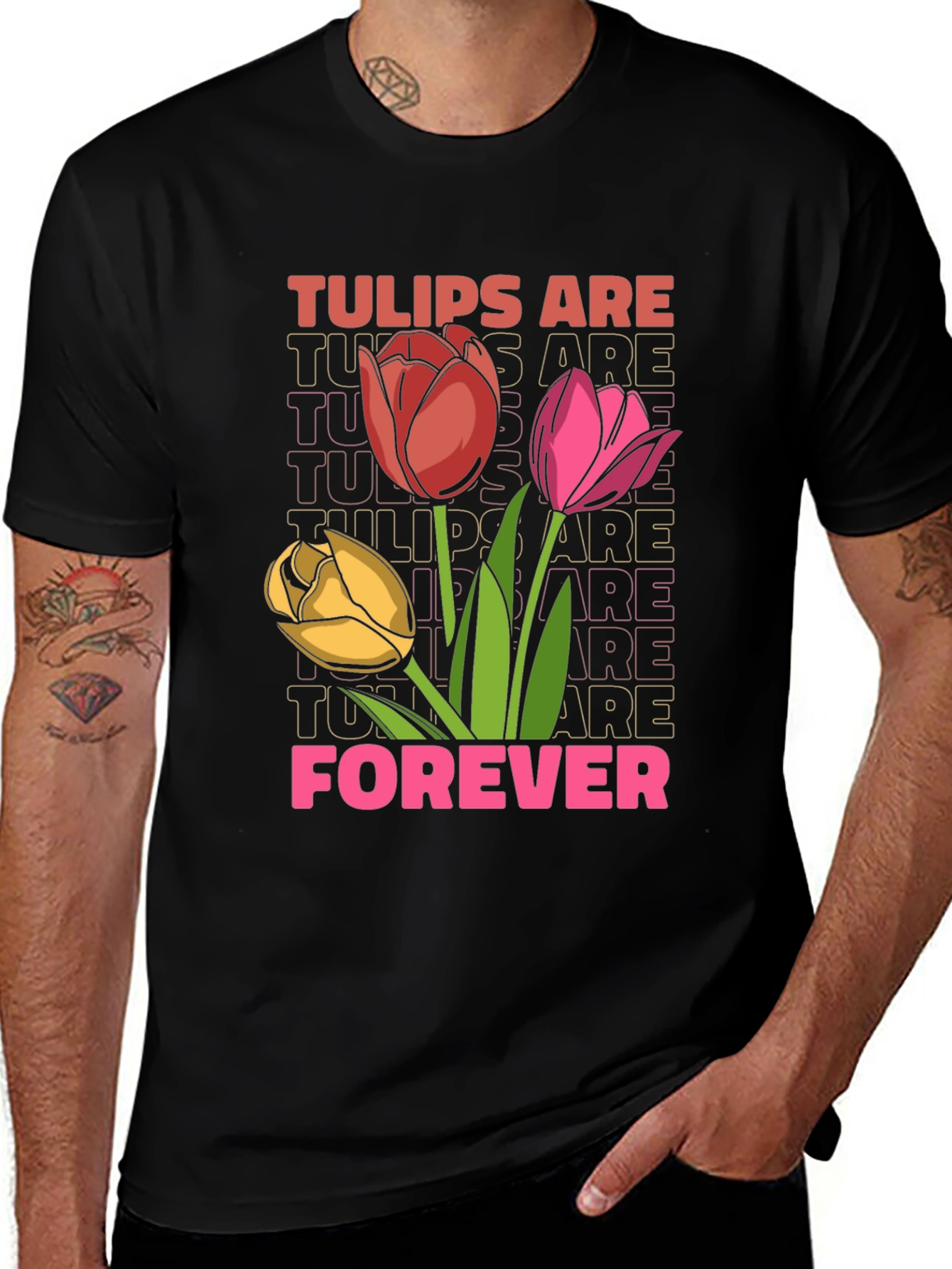 Variant 12 of Tulips Are Forever Graphic Tee