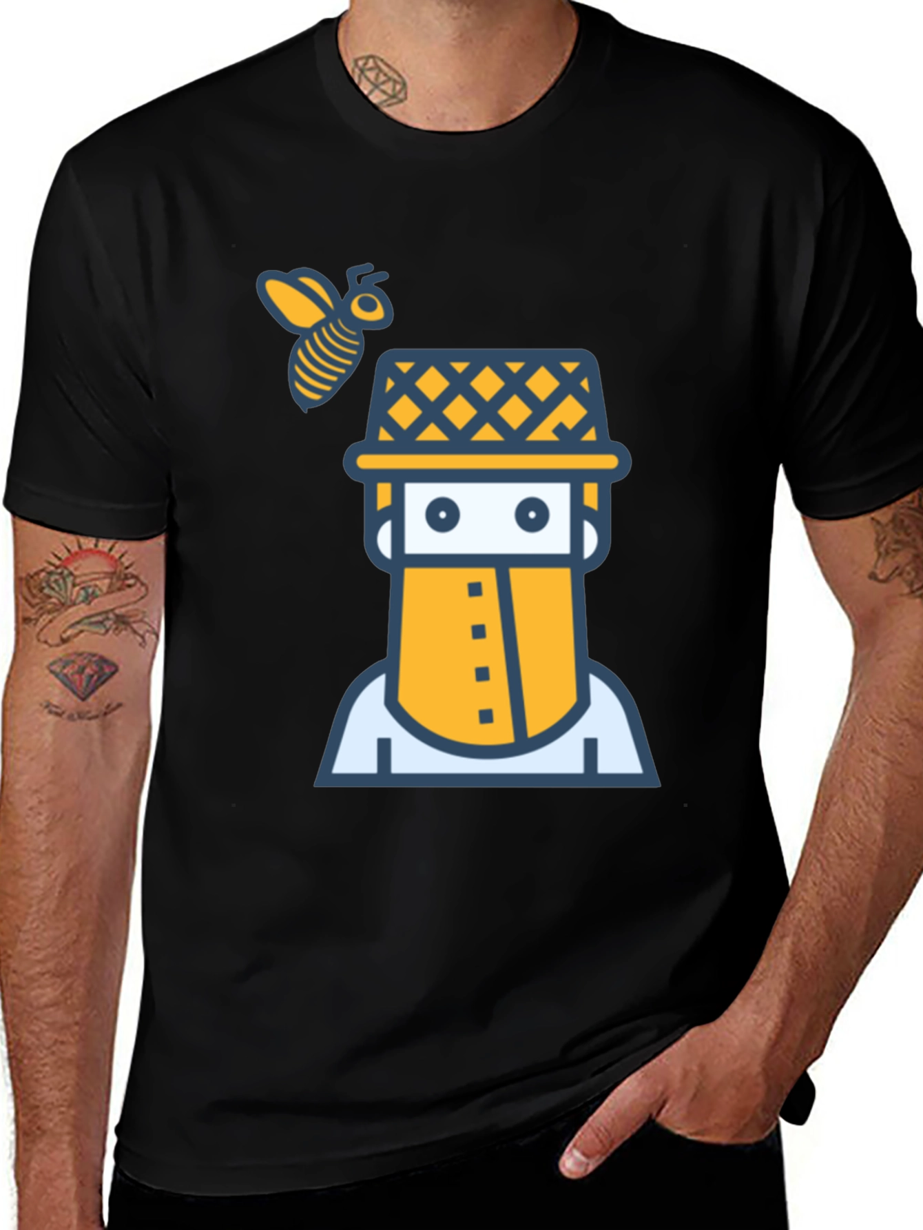 Variant 29 of Beekeeper Graphic T-Shirt