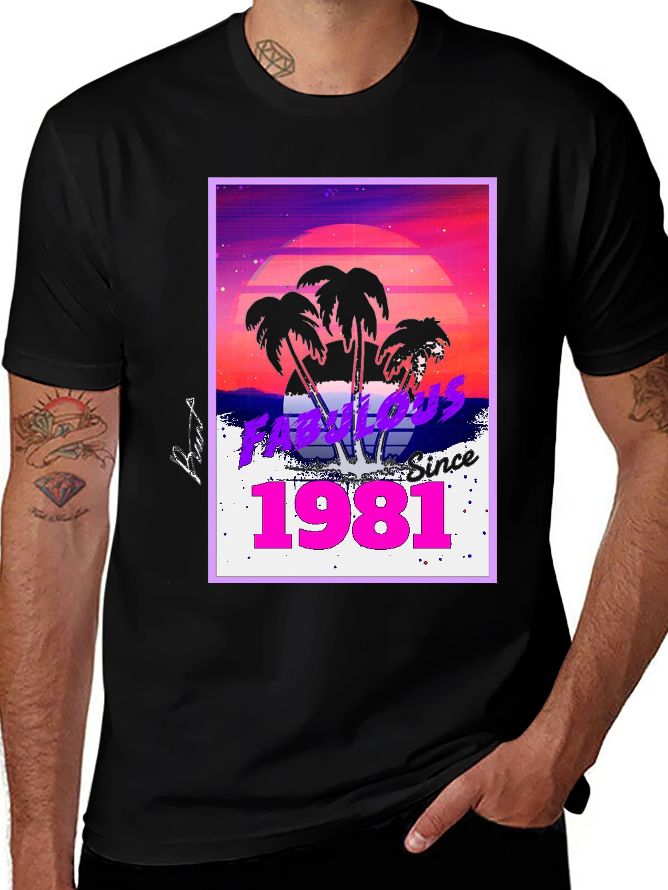 Variant 24 of Retro 1981 Fabulous T-Shirt