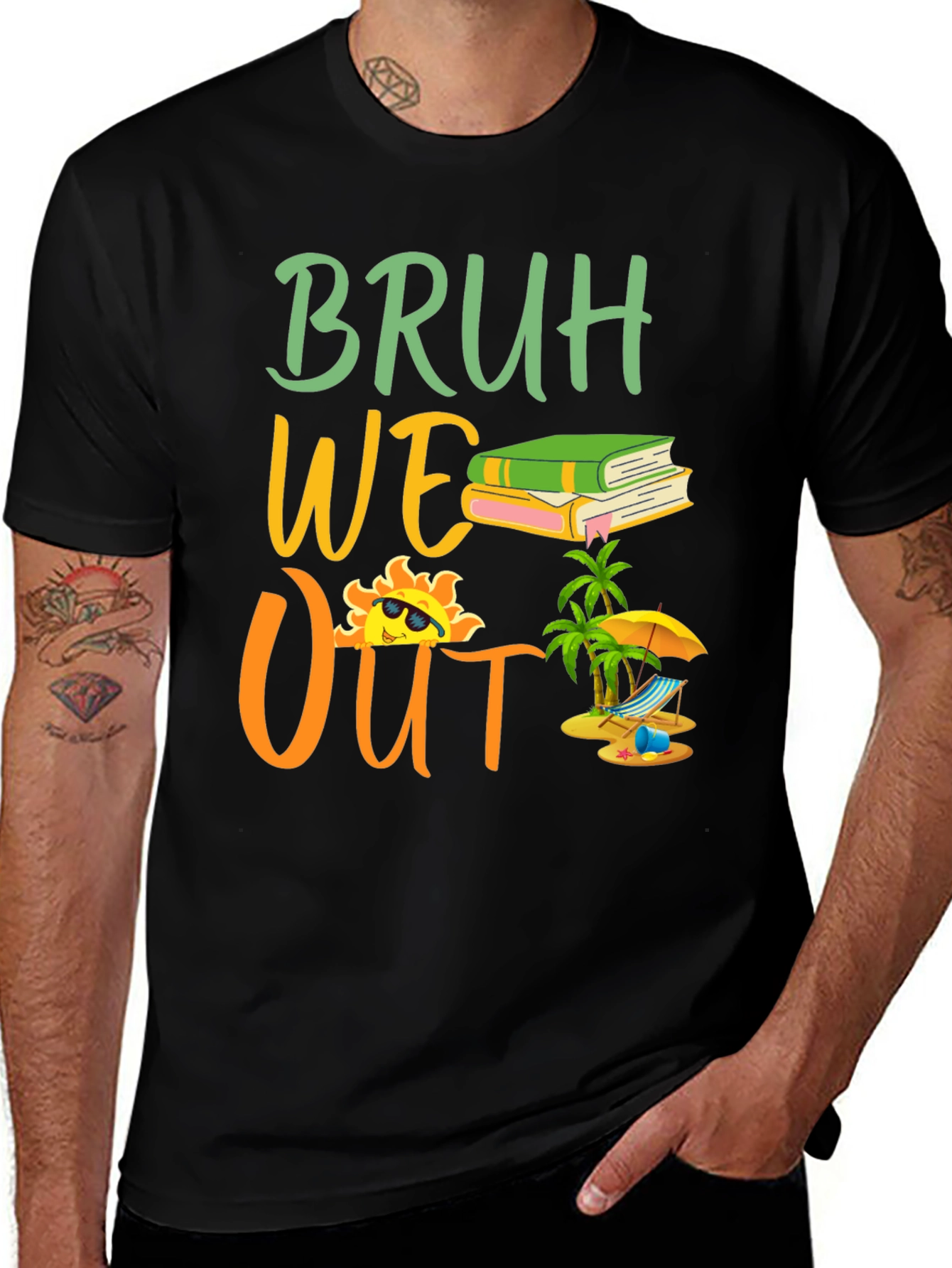 Bruh We Out T-Shirt, Summer Break Tee