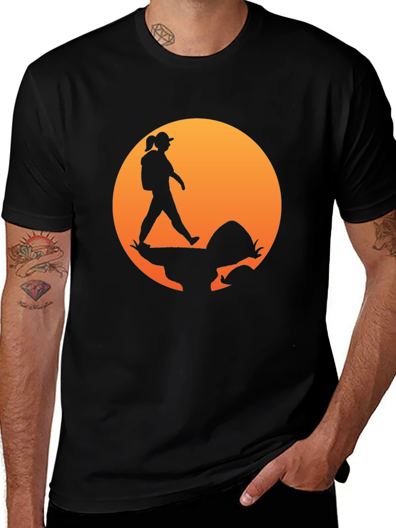 Variant 25 of Hiking Sunset Graphic T-Shirt
