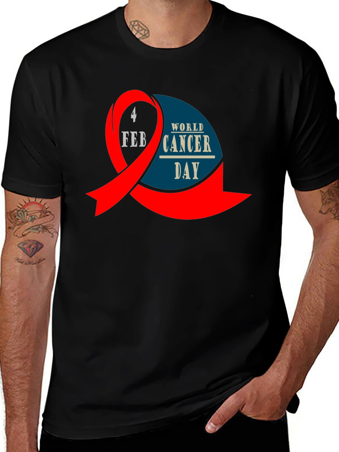 World Cancer Day Awareness T-Shirt