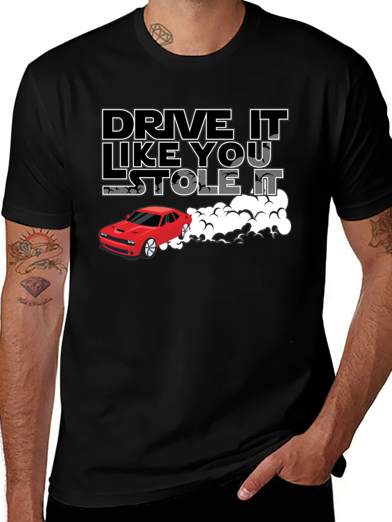Variant 2 of Drive It Like You Stole It T-Shirt