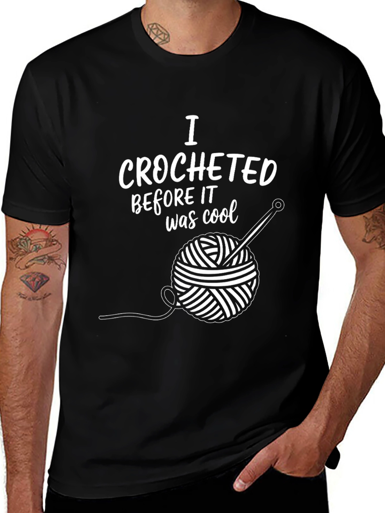 Variant 6 of I Crocheted Before It Was Cool T-Shirt