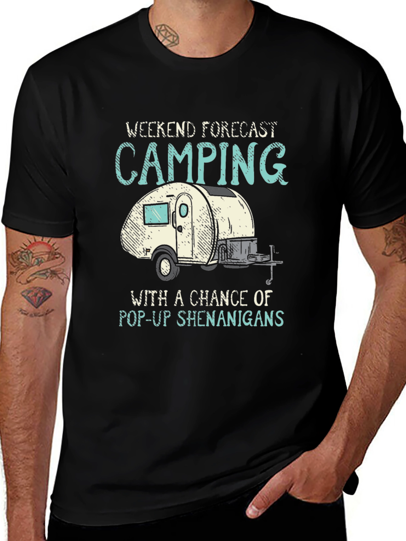 Variant 14 of Camping Shenanigans Graphic Tee