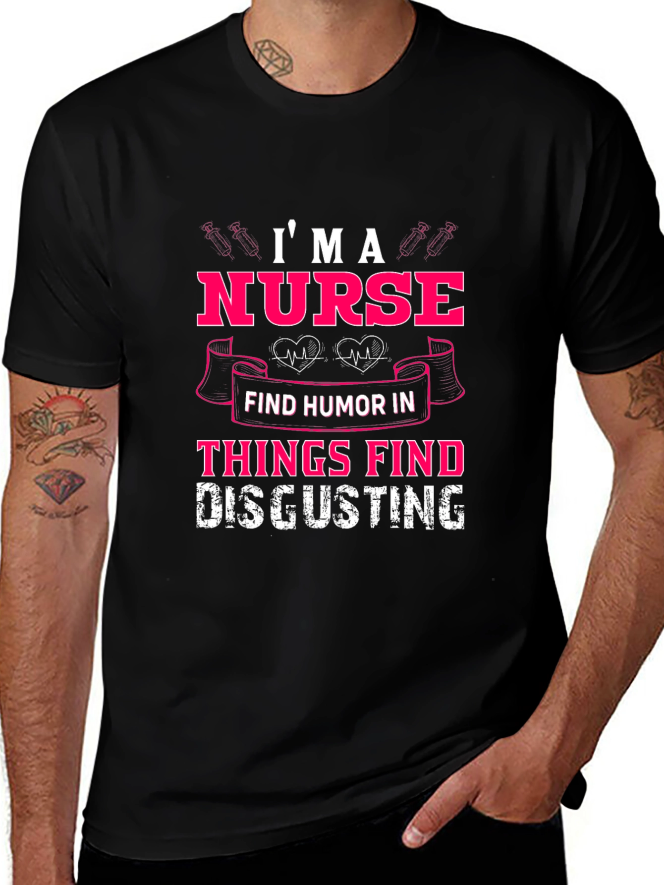 Variant 11 of Nurse Humor Graphic T-Shirt