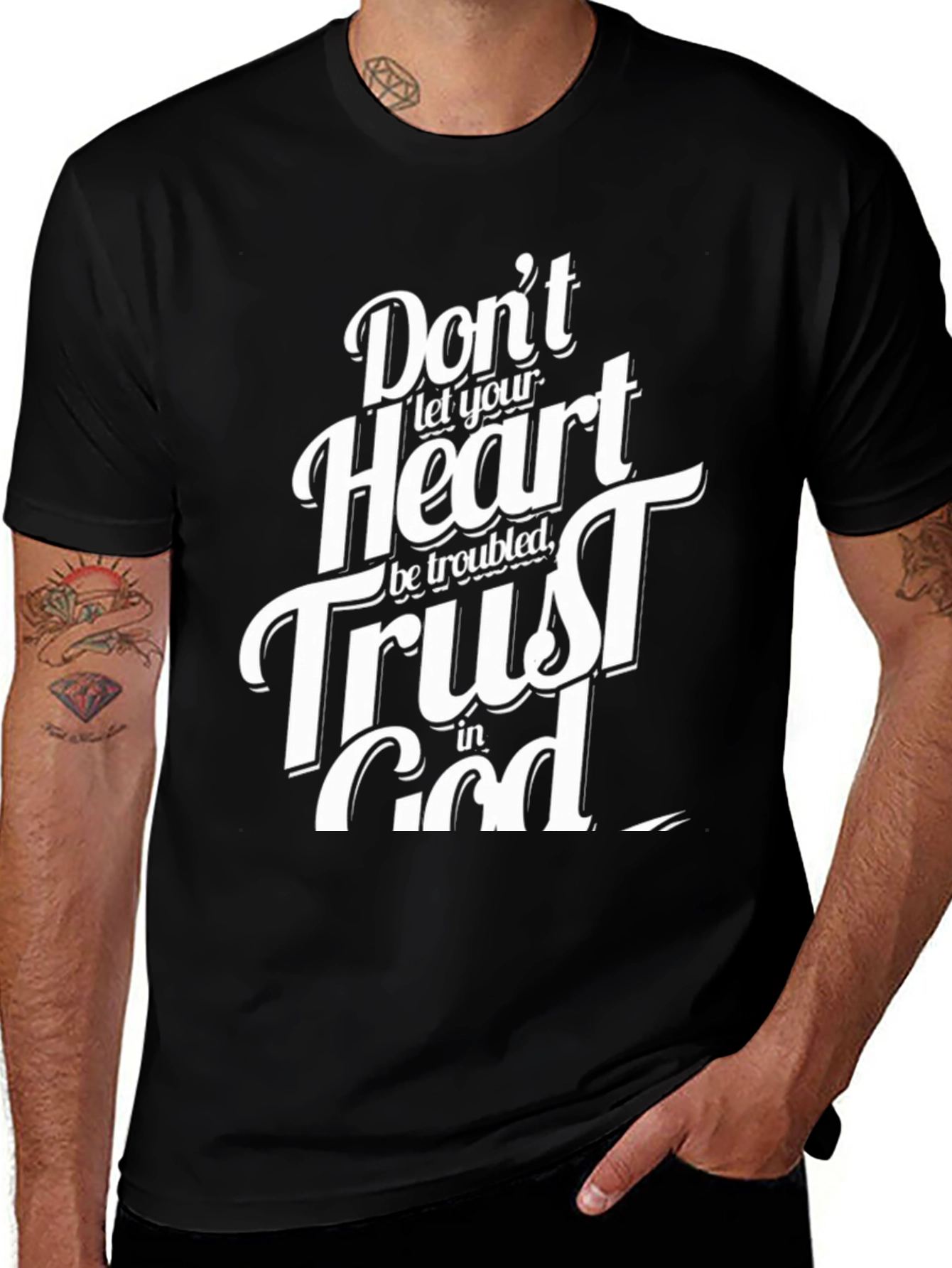 Variant 8 of Trust in God Graphic Tee