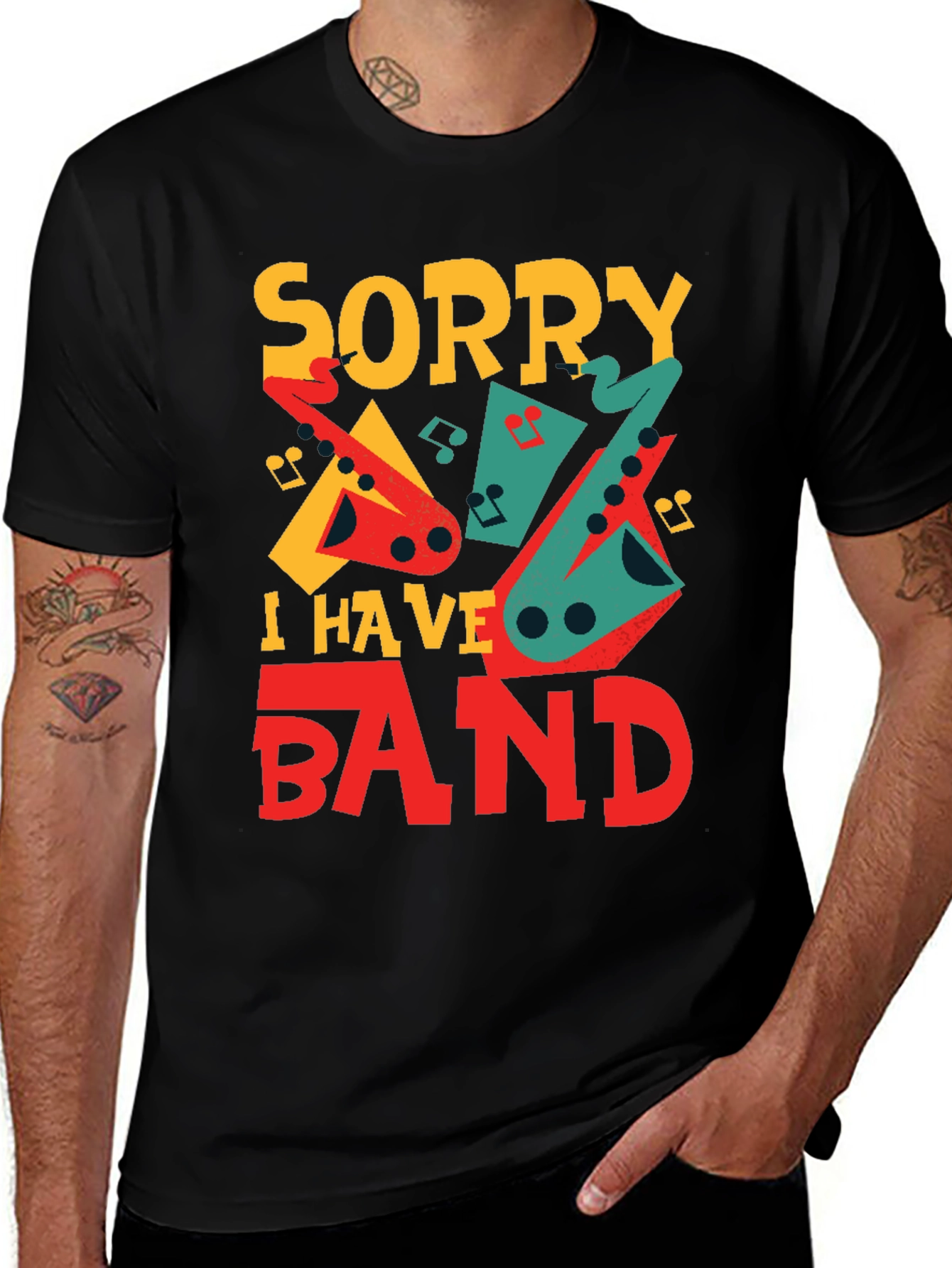 Variant 29 of Sorry I Have Band Funny Musician T-Shirt