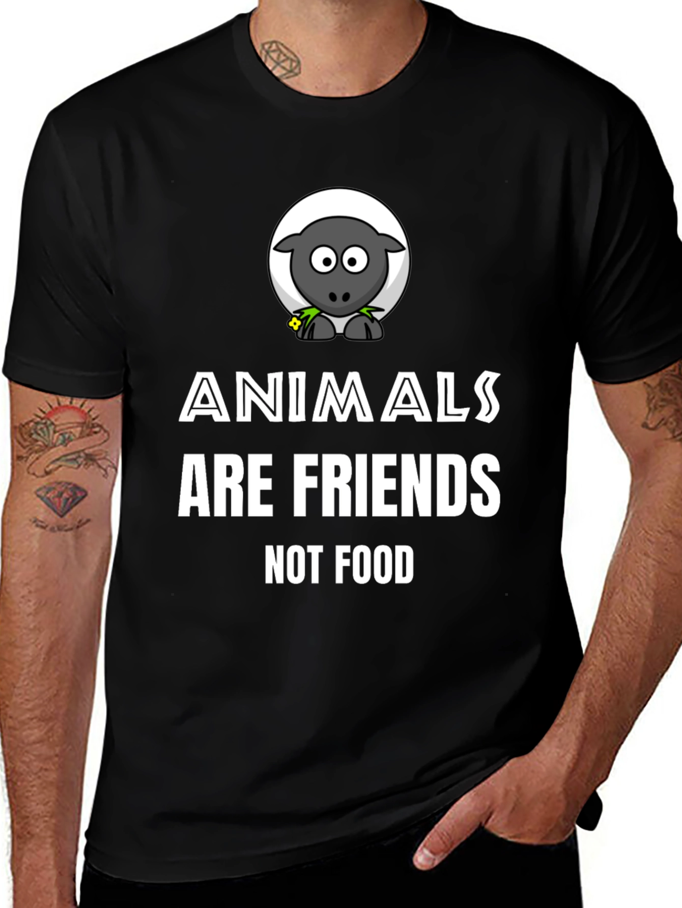 Animals Are Friends Not Food T-Shirt