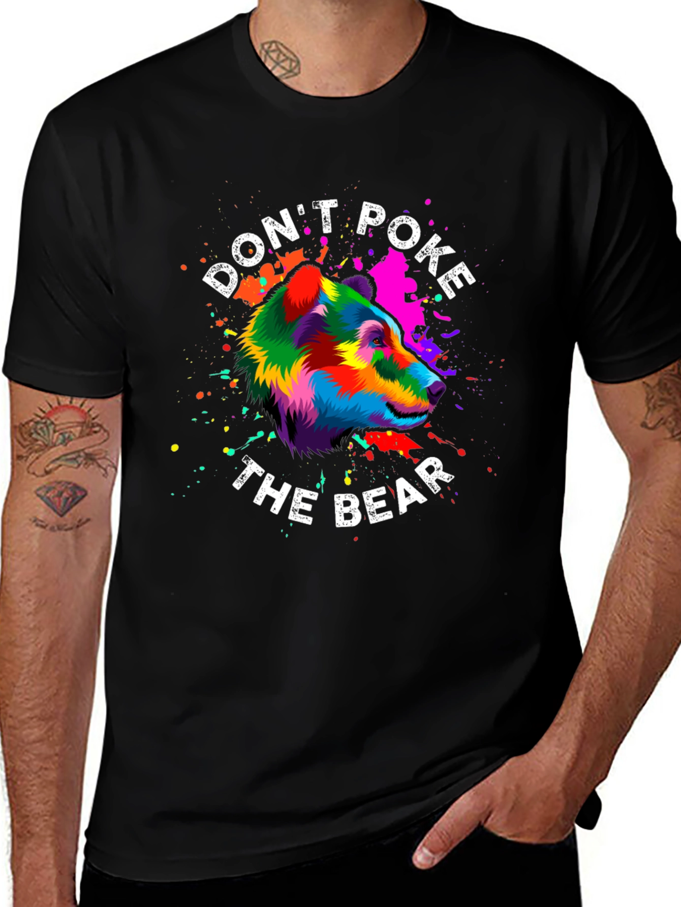 Variant 11 of Don't Poke The Bear Graphic Tee