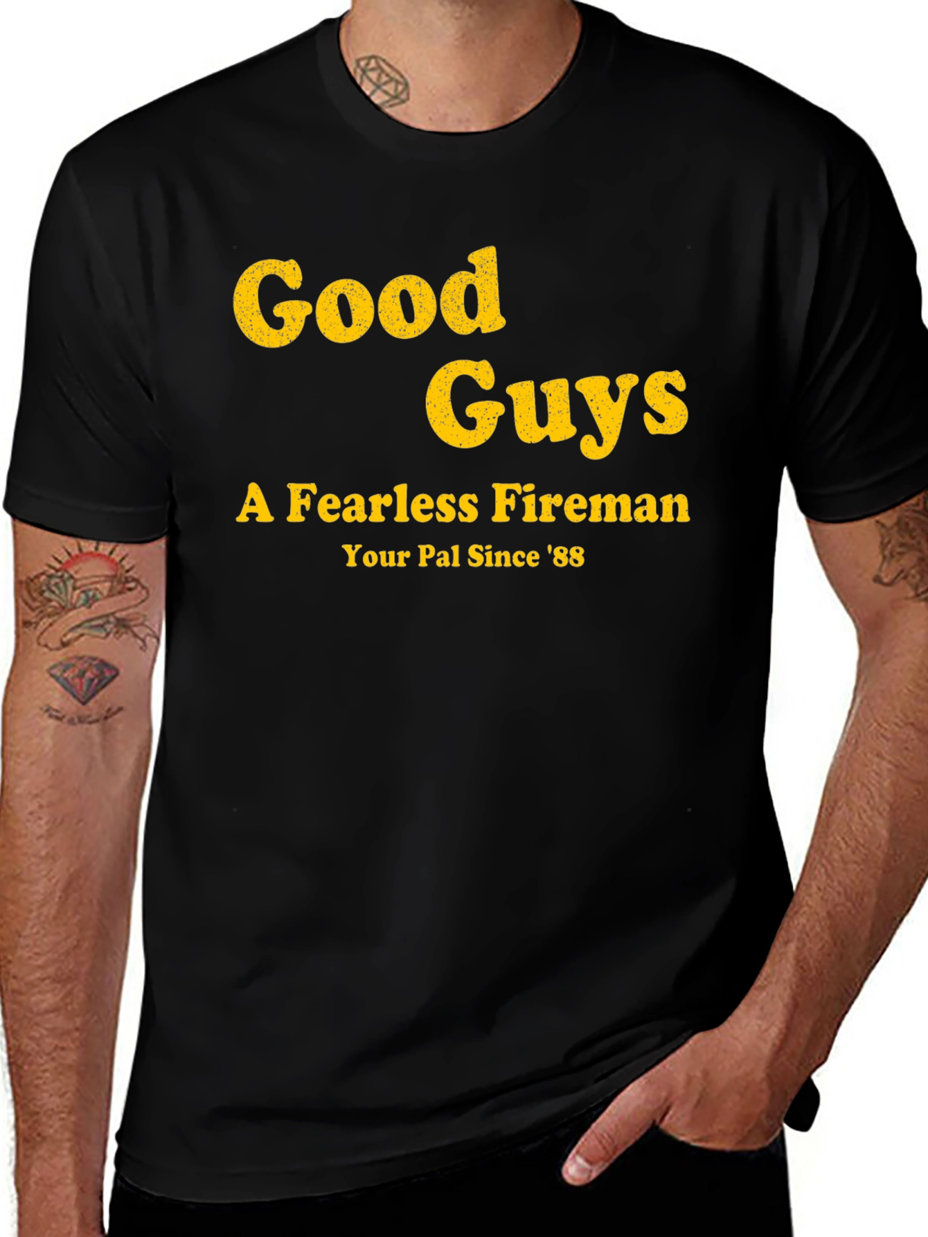 Variant 14 of Good Guys Fireman T-Shirt - Your Pal Since '88
