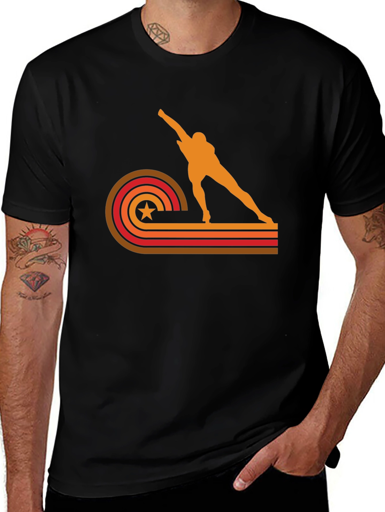 Variant 23 of Retro Speed Skater Graphic Tee