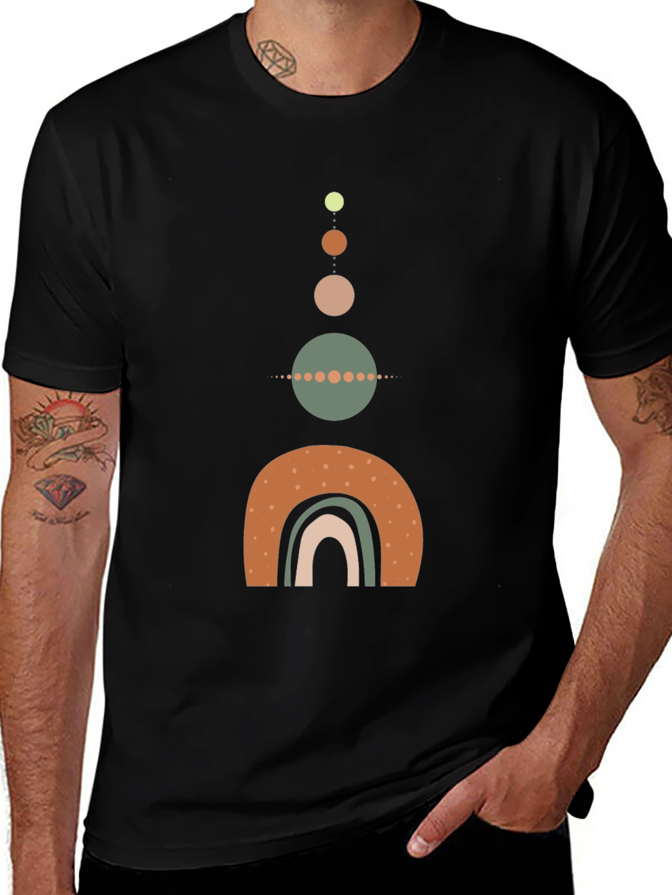 Variant 18 of Modern Geometric T-Shirt