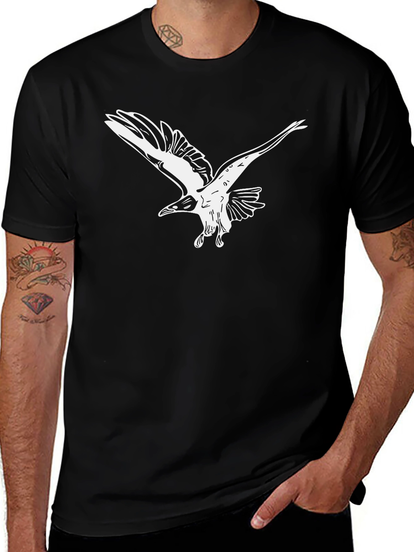 Black Eagle Graphic Tee