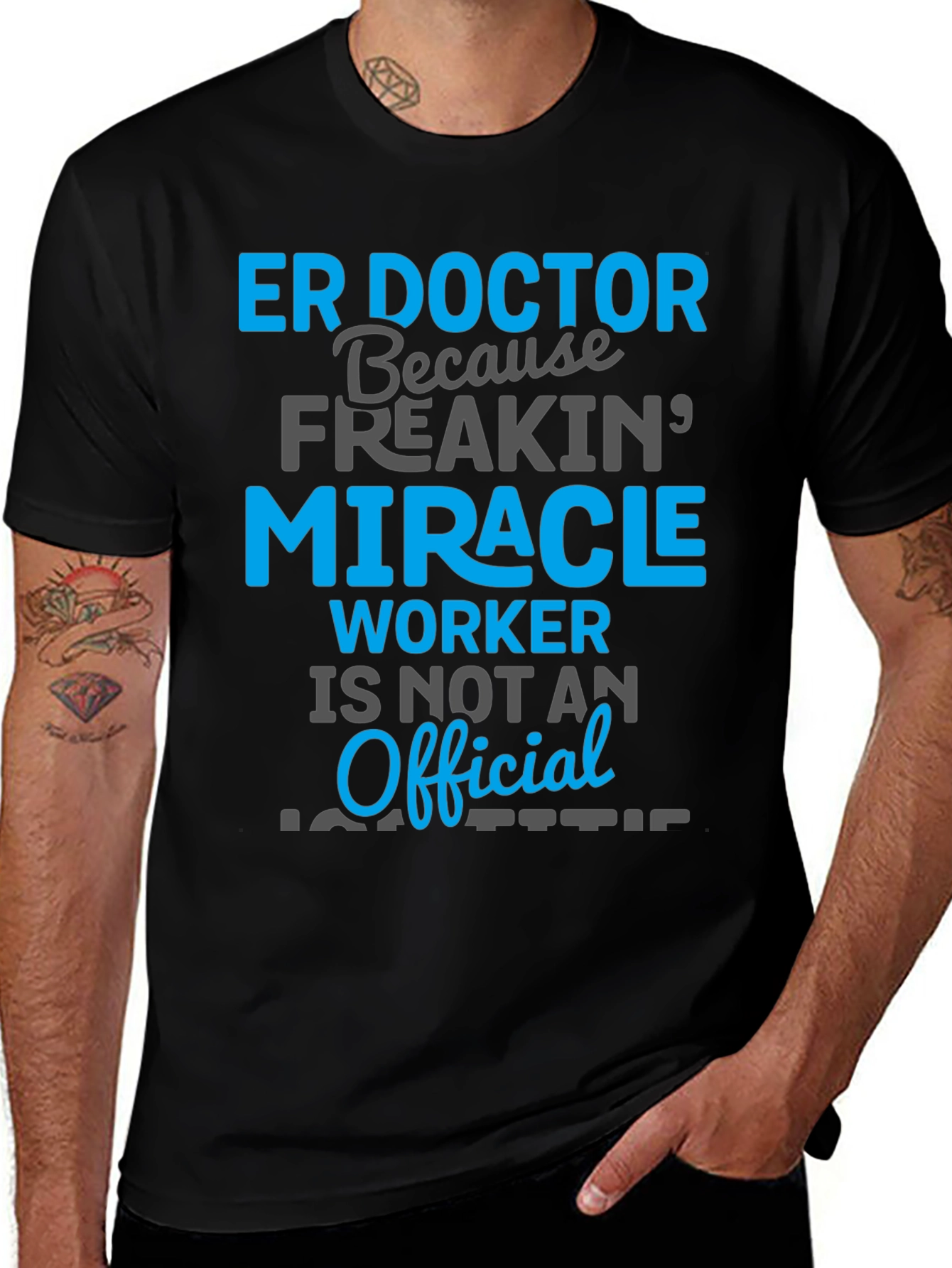ER Doctor Miracle Worker Graphic T-Shirt