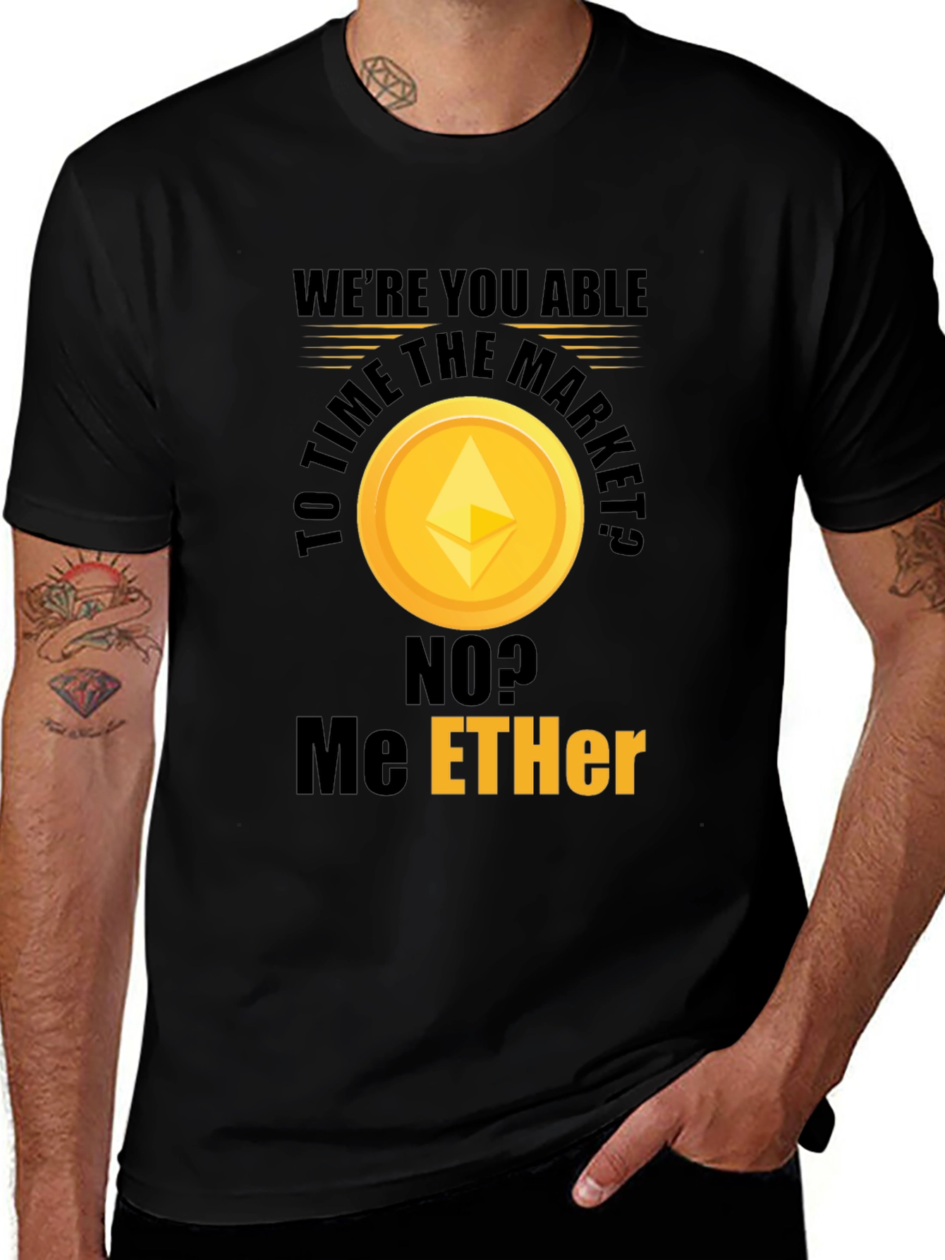 Ethereum Market T-Shirt - Crypto Humor