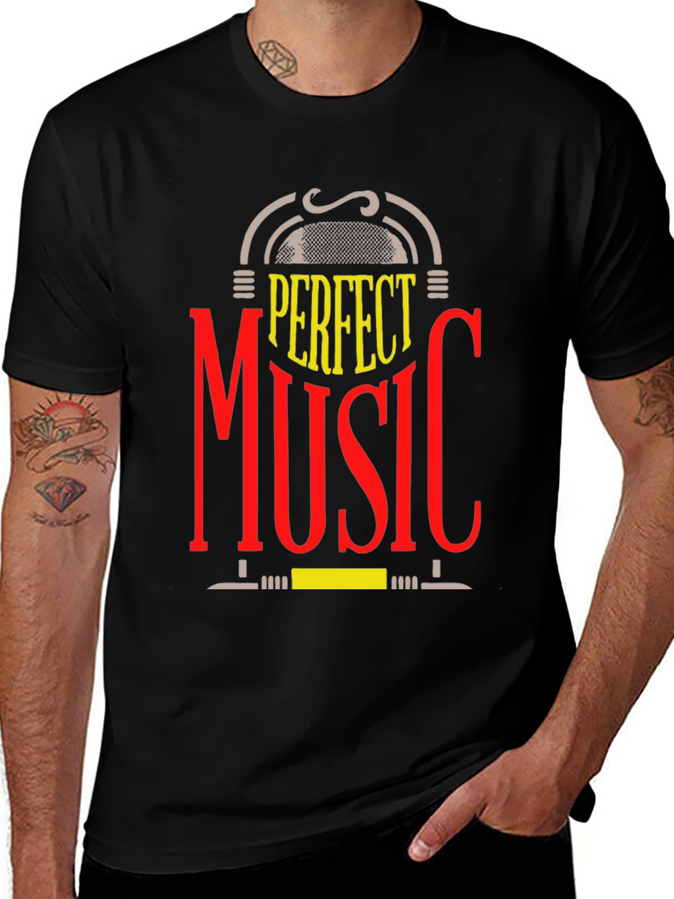Variant 10 of Perfect Music Jukebox Graphic Tee