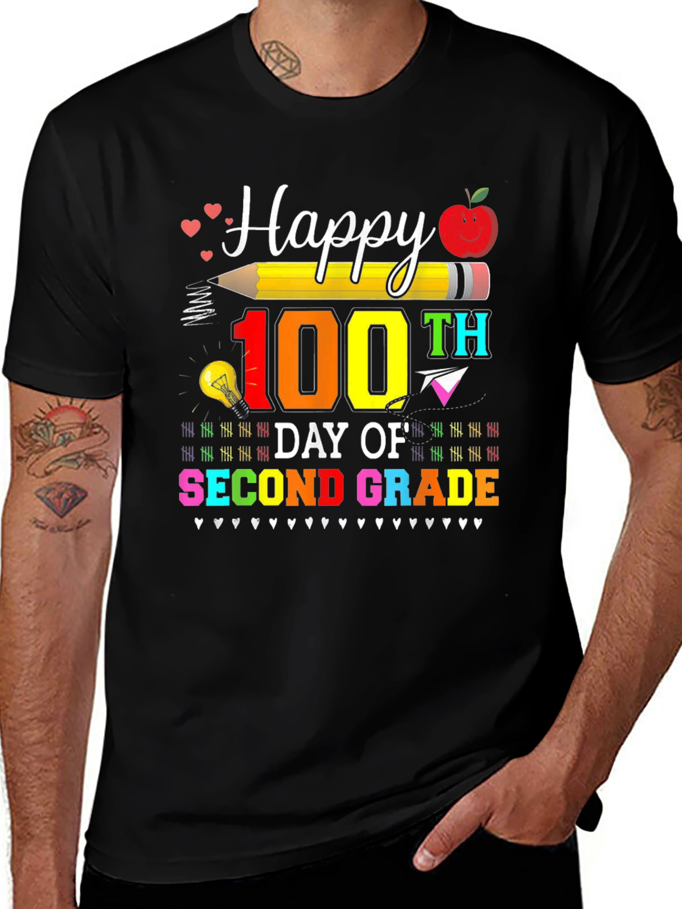 Happy 100th Day of Second Grade T-Shirt