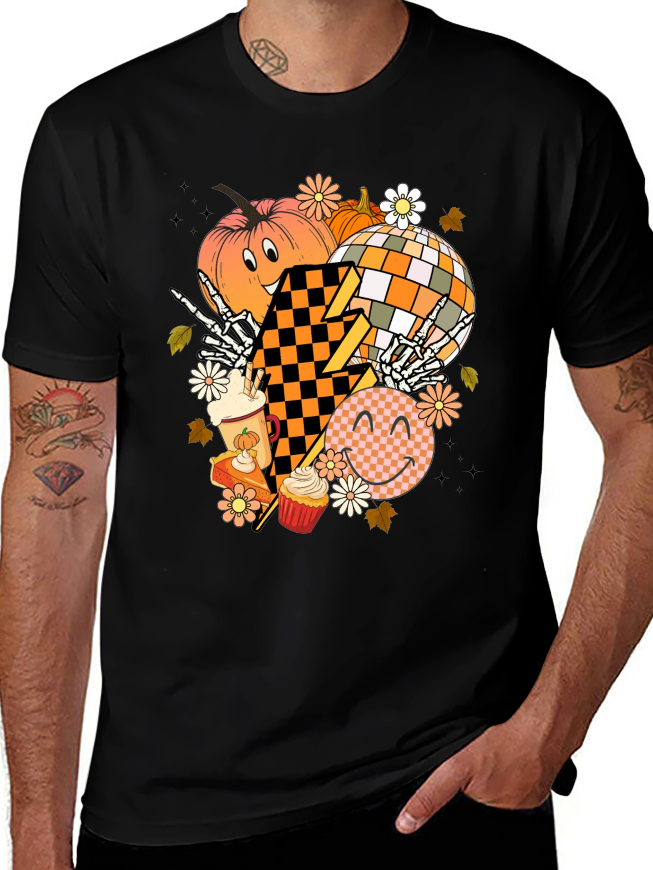 Variant 30 of Halloween Retro Graphic Tee