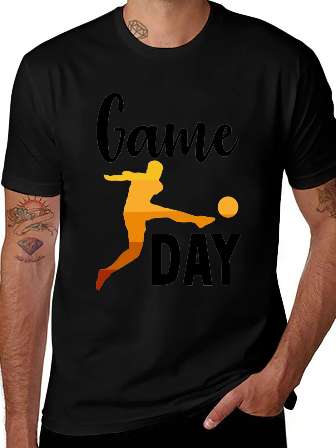 Variant 8 of Game Day Soccer T-Shirt for Sports Fans